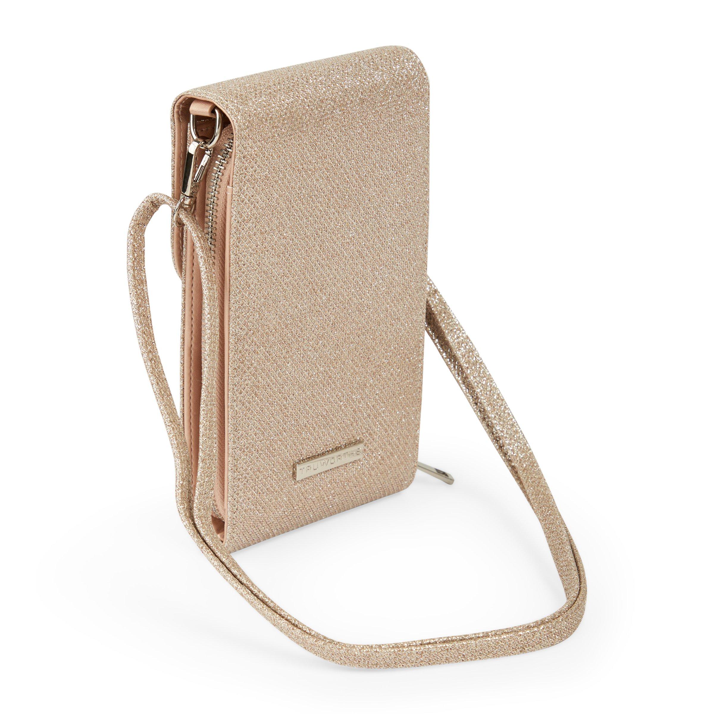 Rose gold crossbody online purse