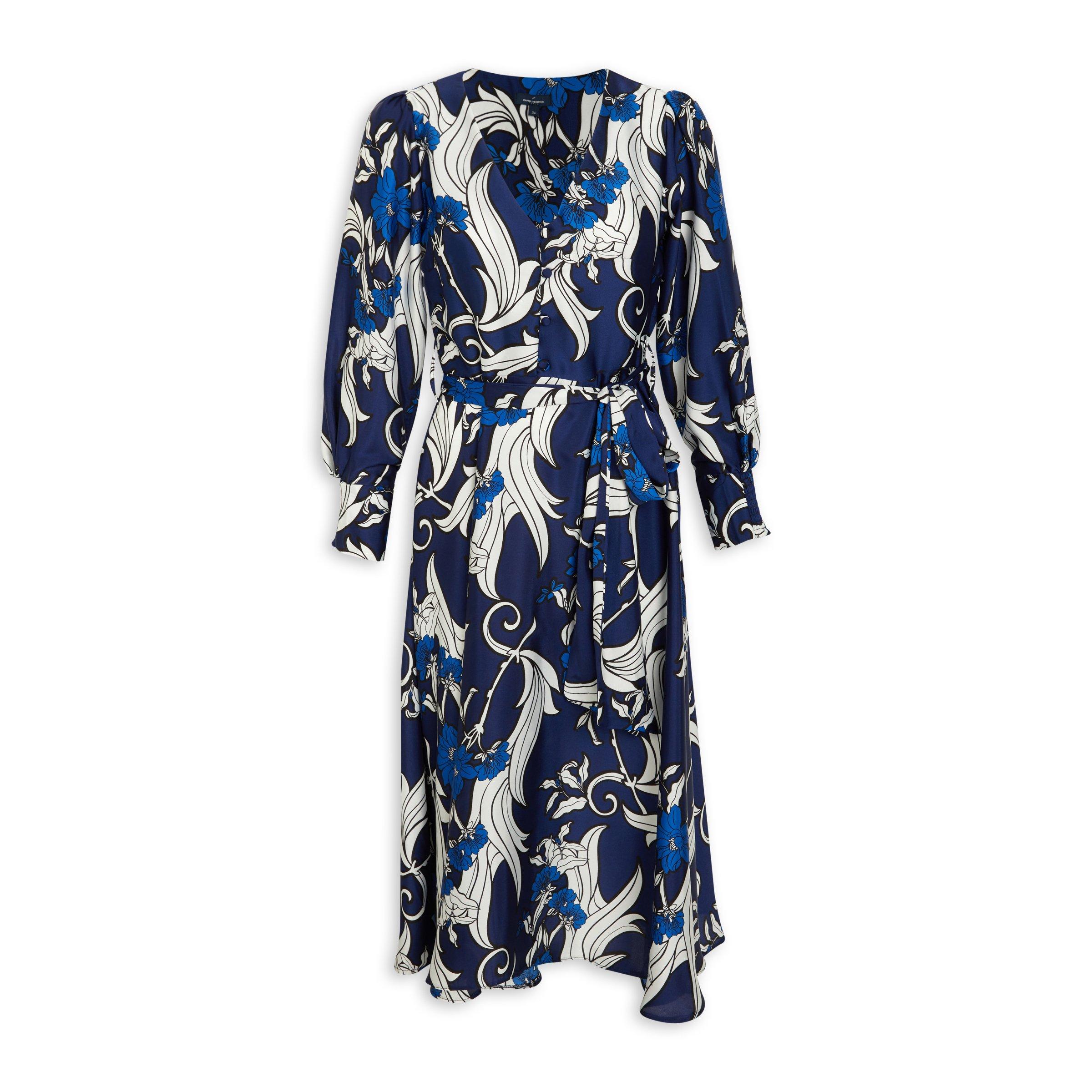 Blue Floral Dress 3071733 Daniel Hechter