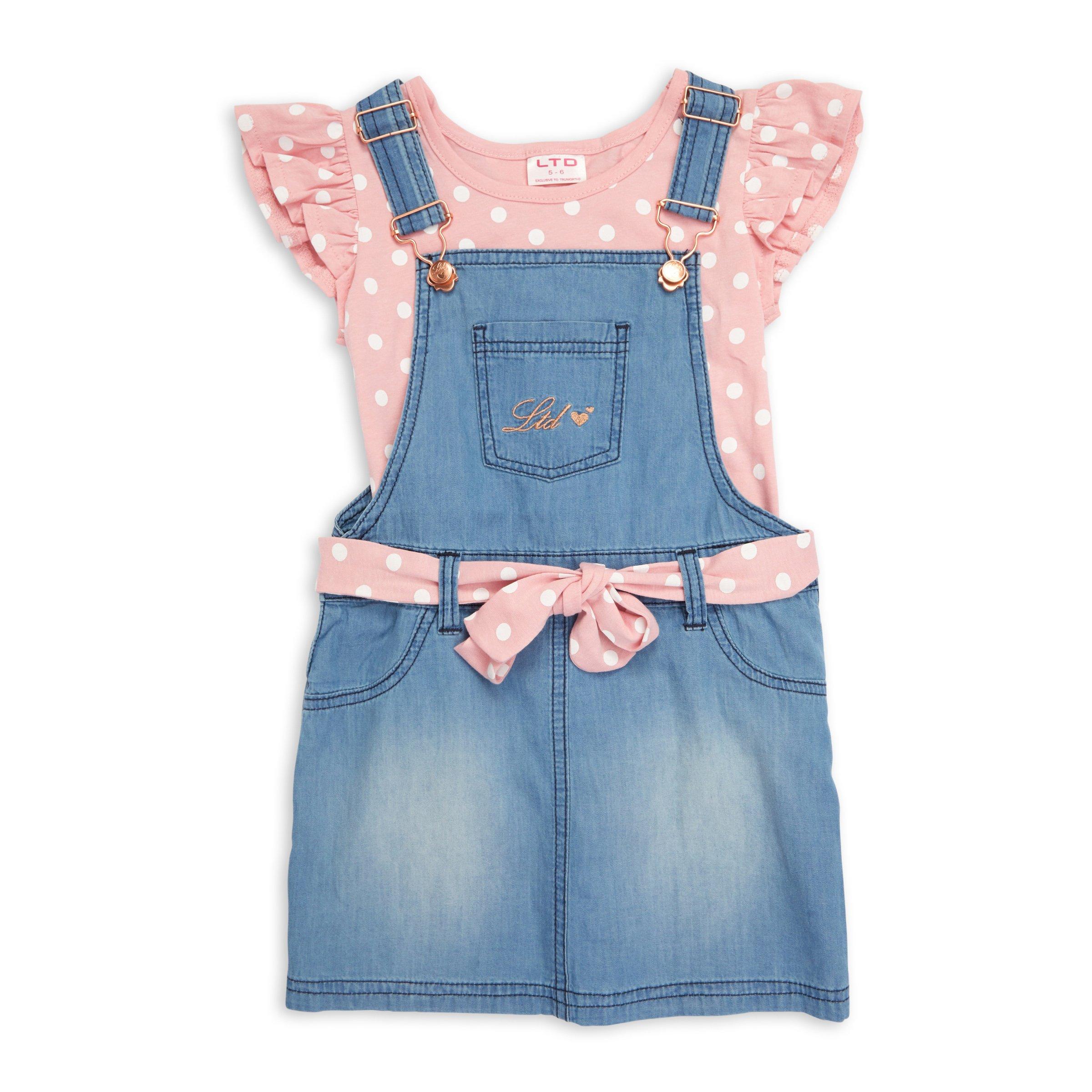 Baby girl dungaree clearance dress