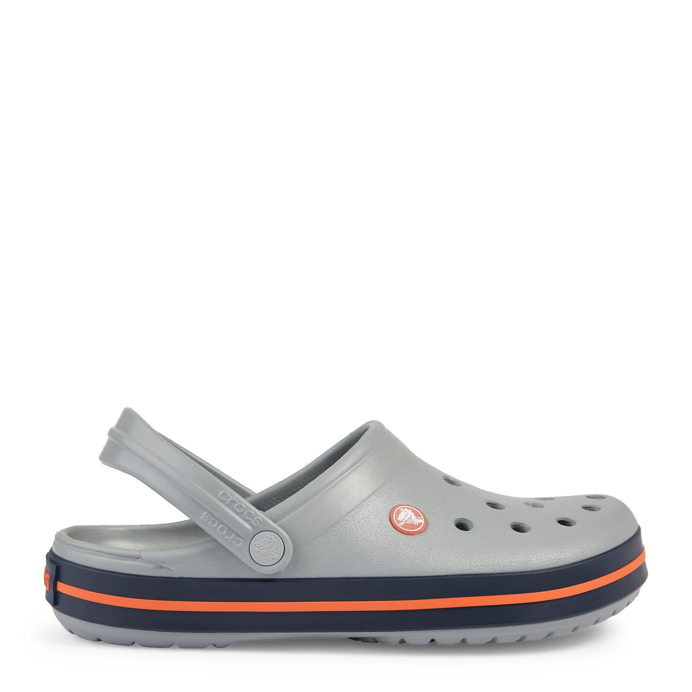 crocs light grey clogs
