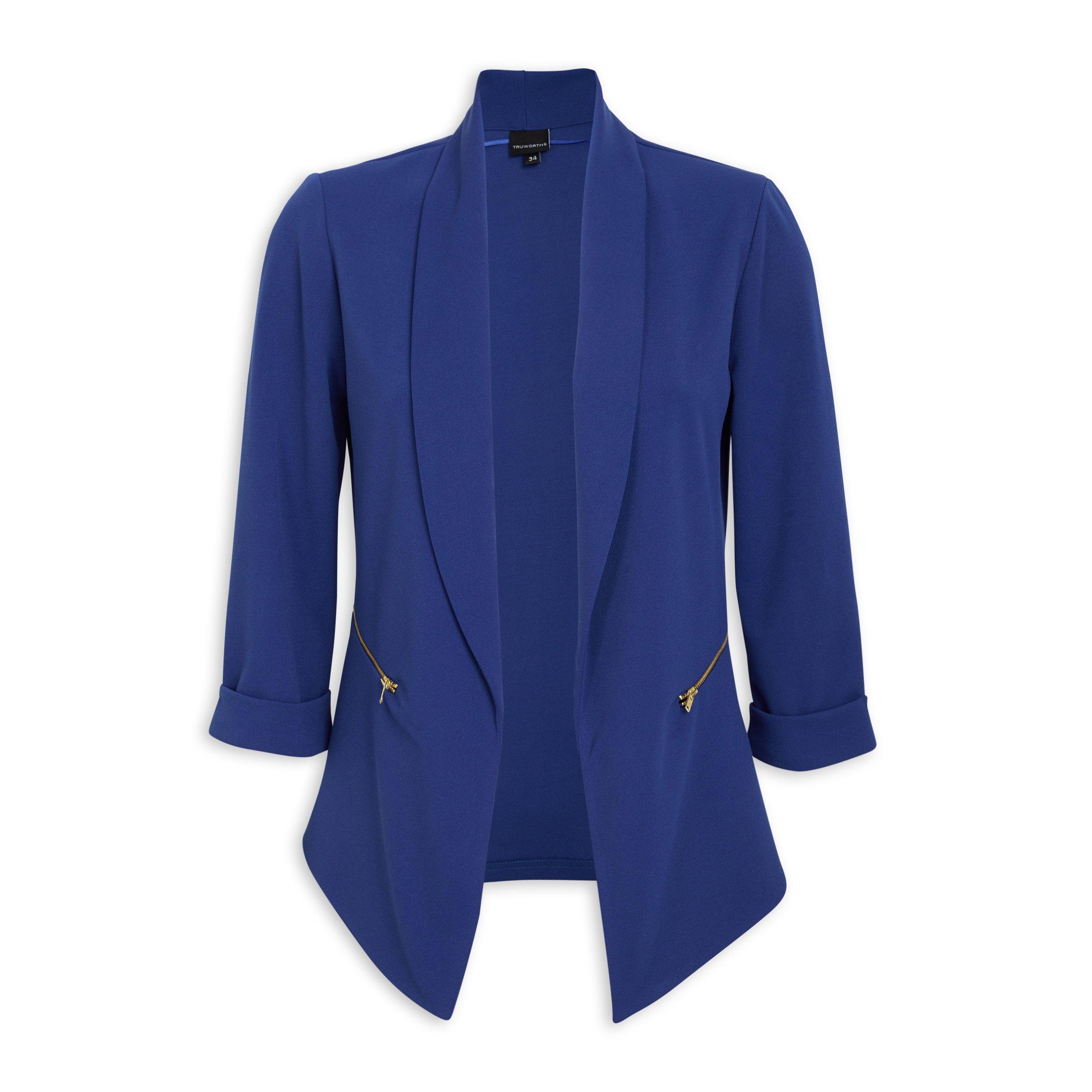 Blue Unlined Blazer (3073684)