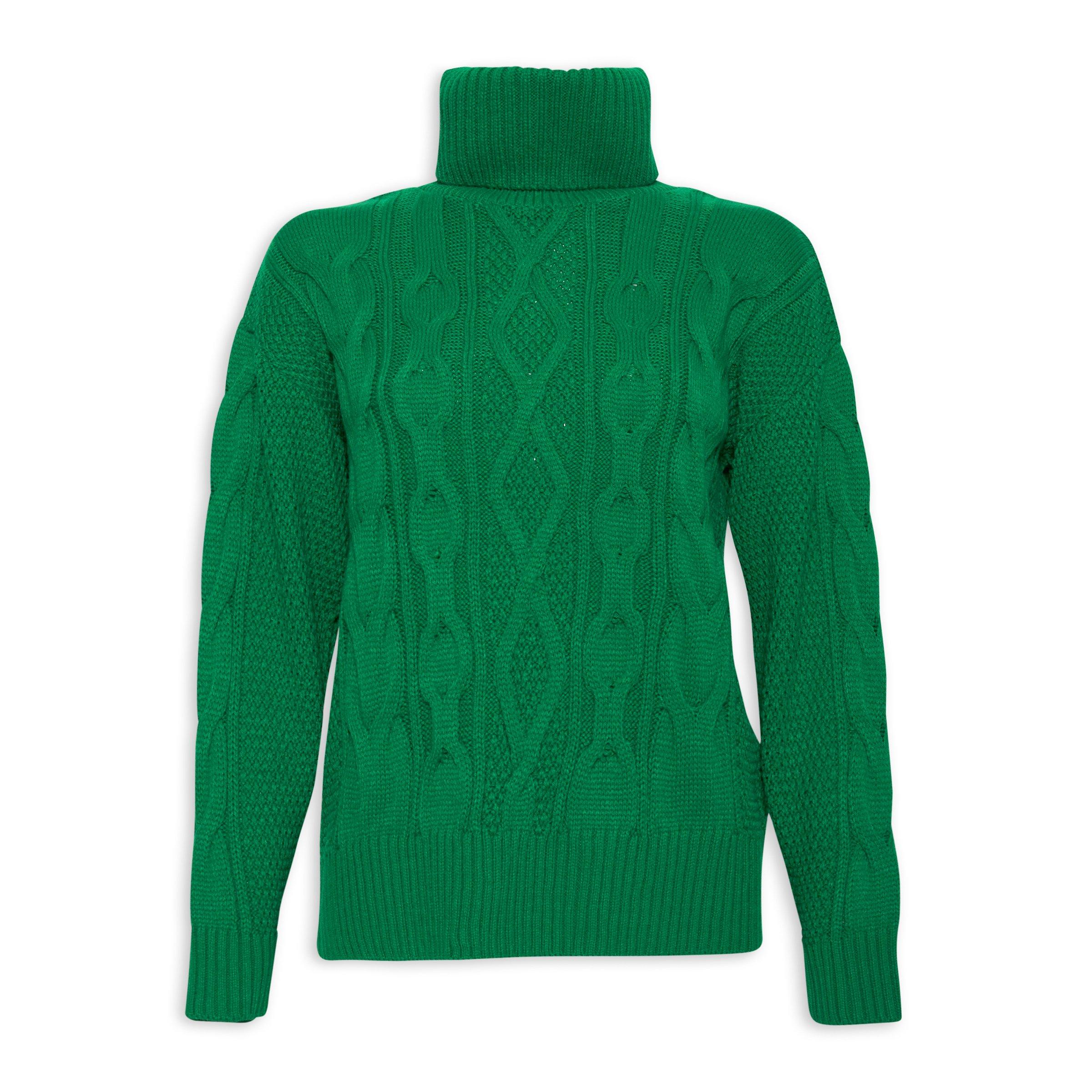 Green polo neck hotsell