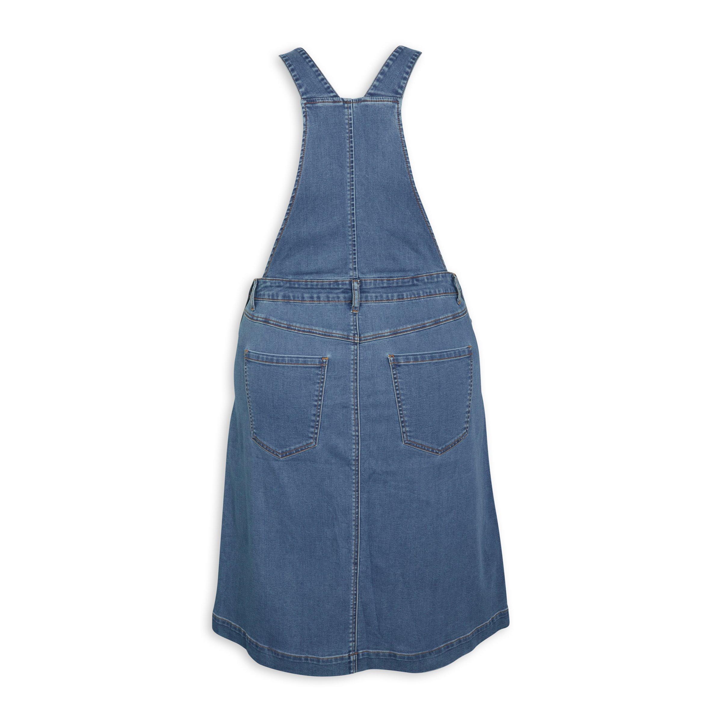 Denim Pinafore Dress