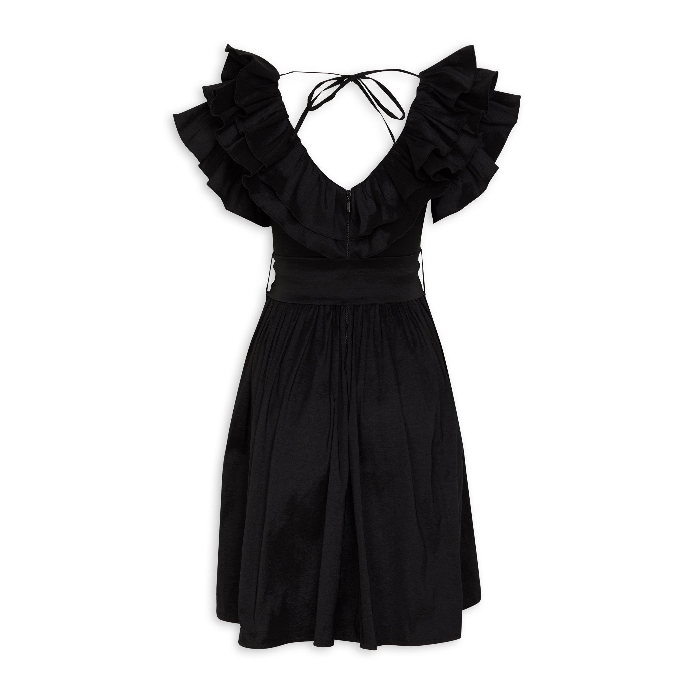 Black Belted Dress 3074794 Truworths