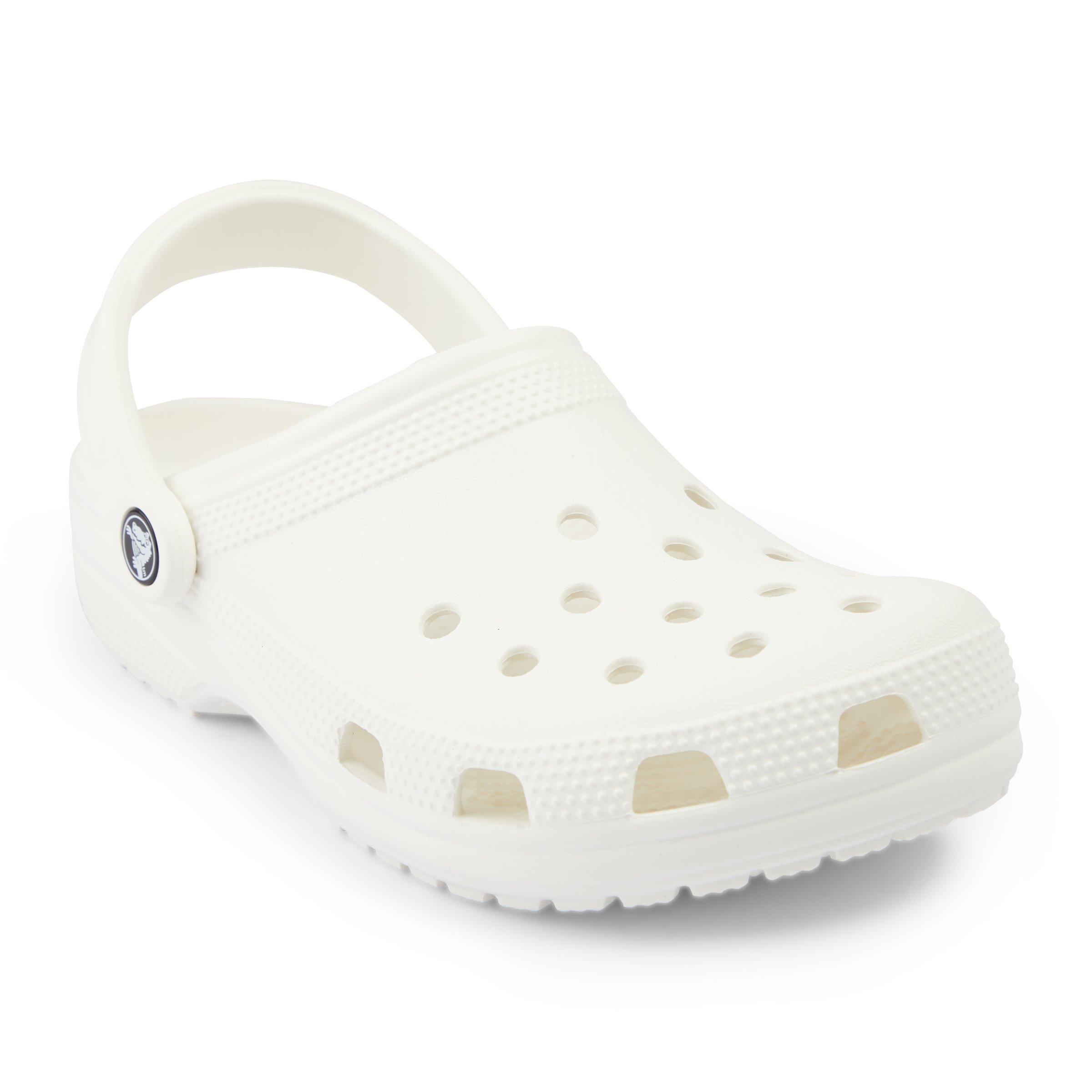 Womens classic crocs store white