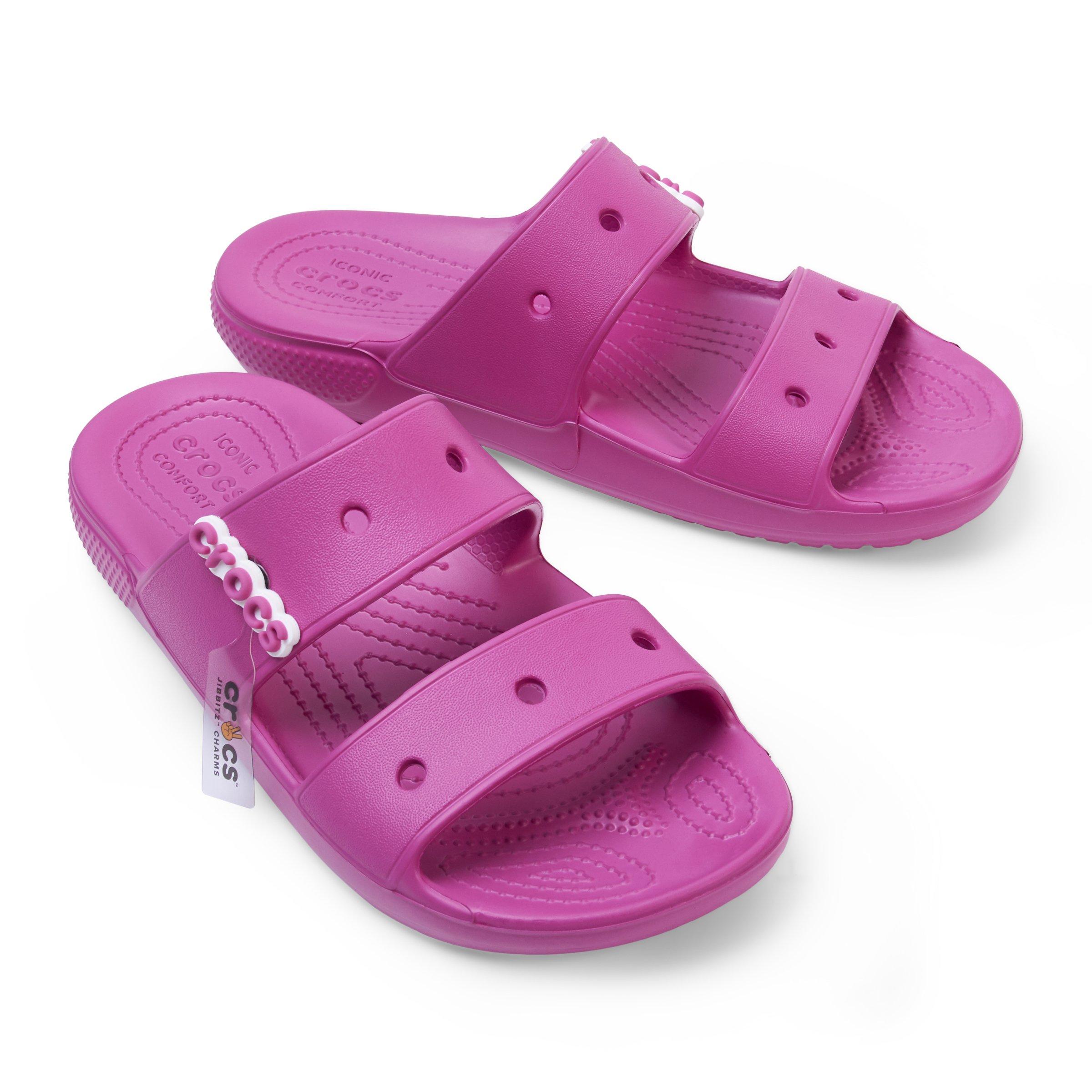 Crocs sandals online pink