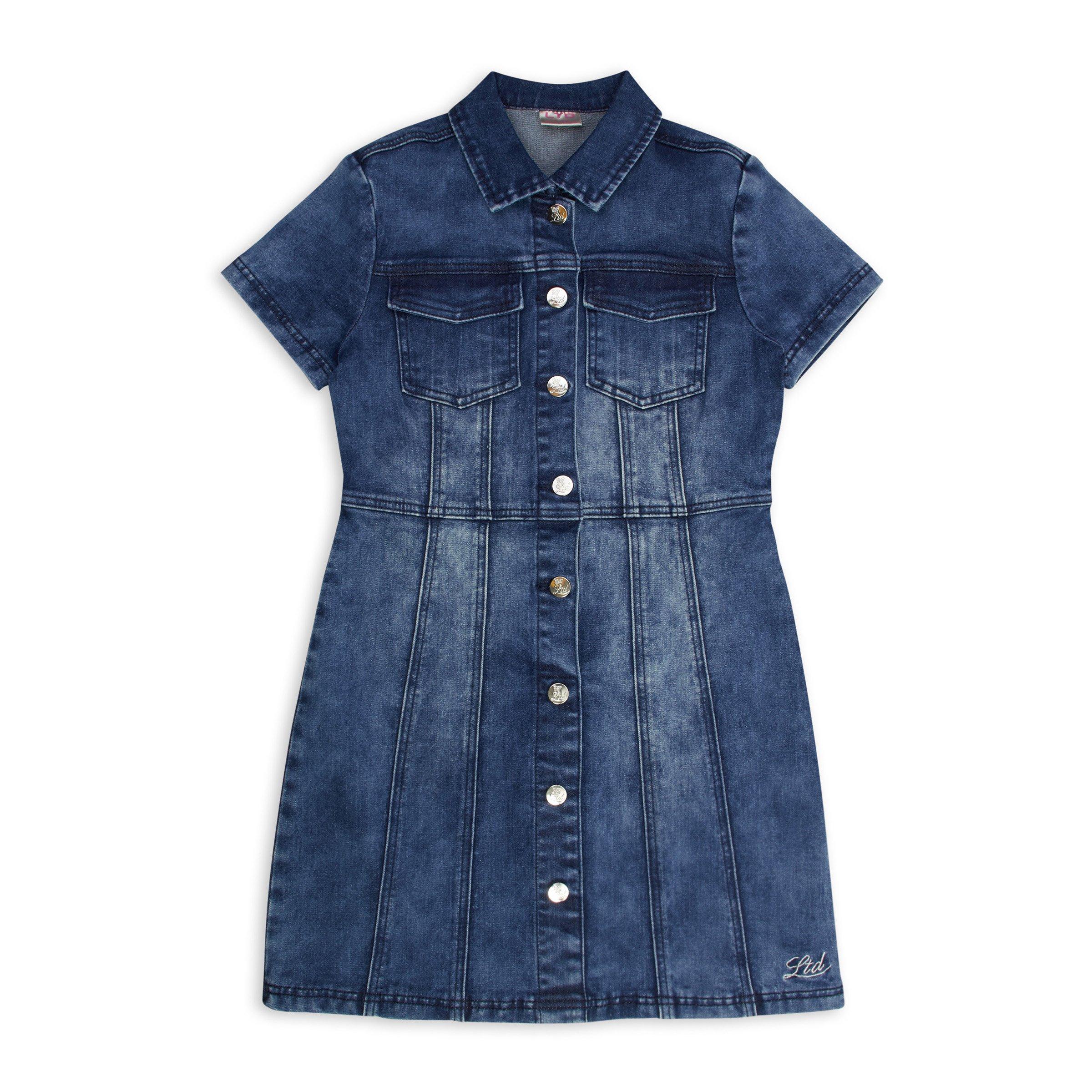 Denim shirt dress clearance kids