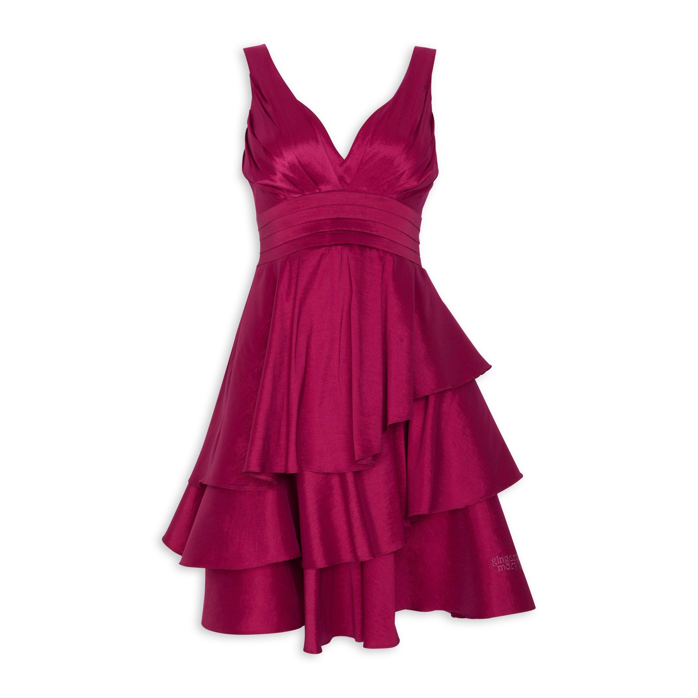 Truworths store burgundy dresses