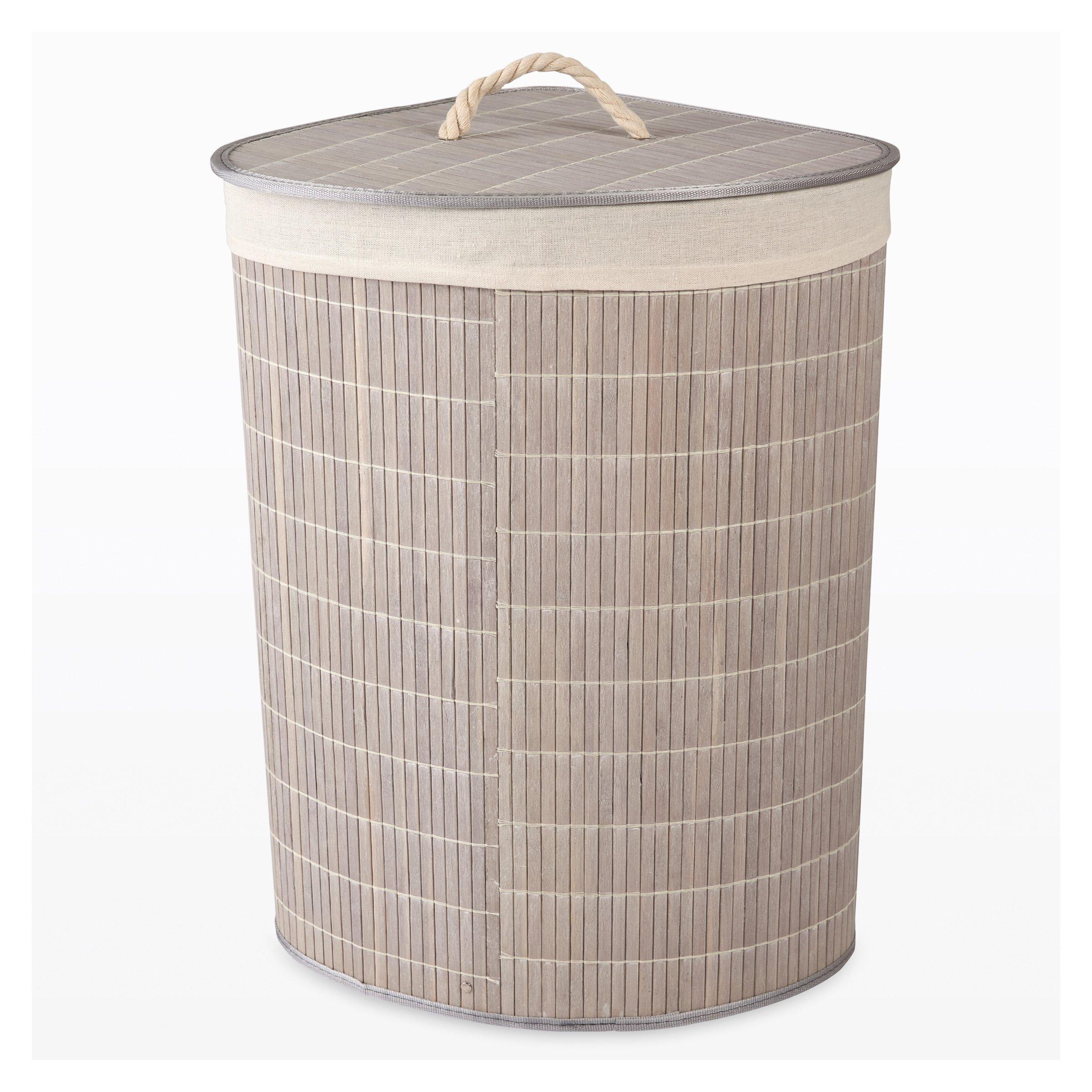 Corner deals laundry basket