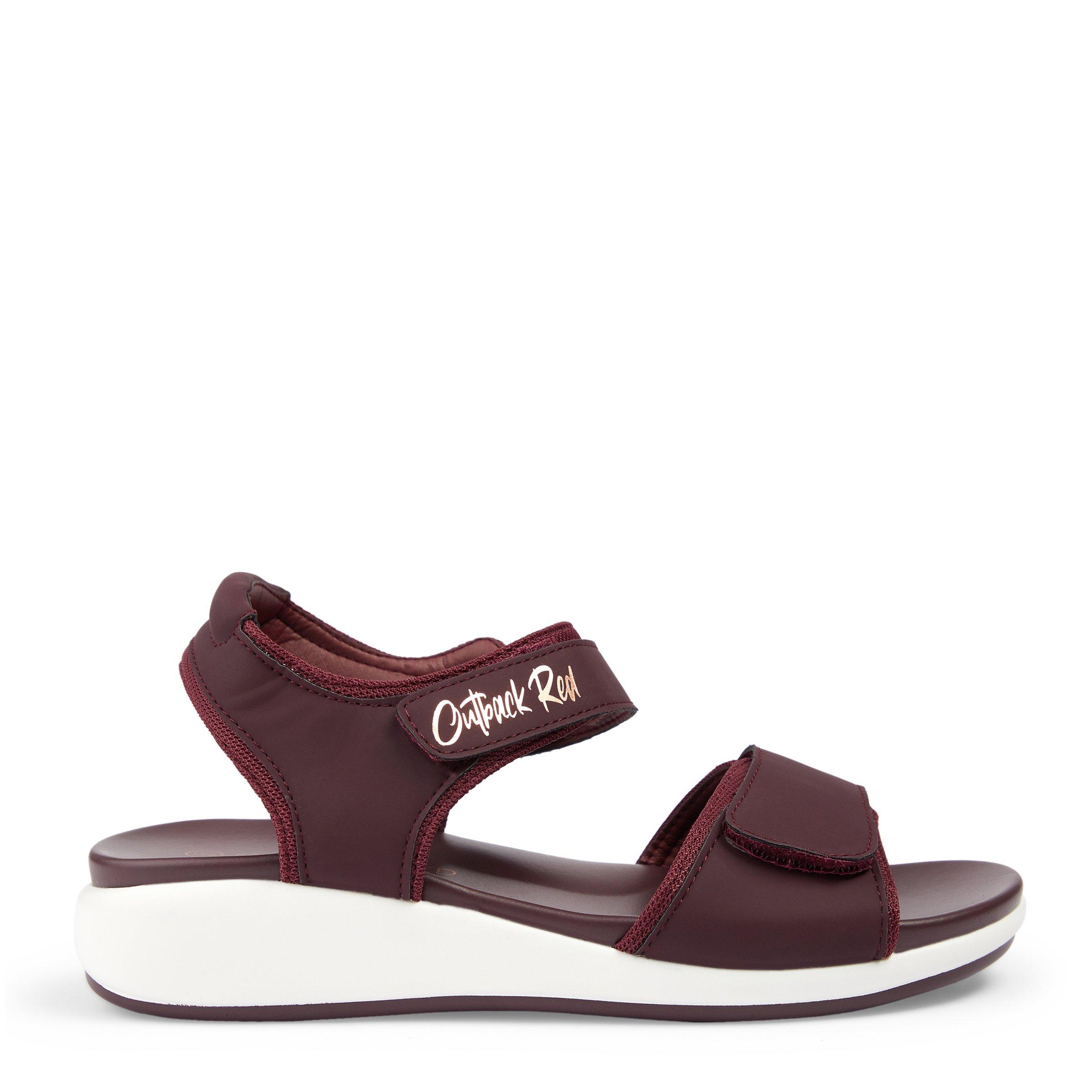 Burgundy Sports Sandal 3078552 OUTBACK RED