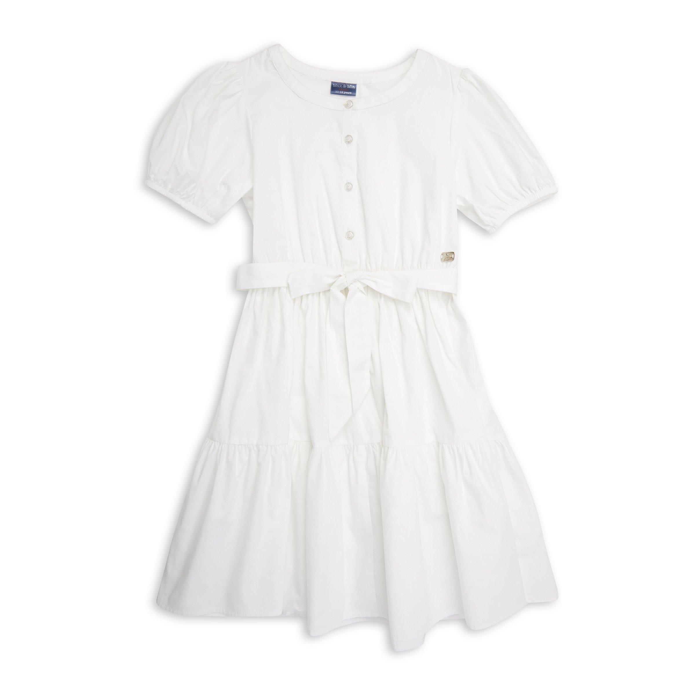 Girls button hotsell up dress