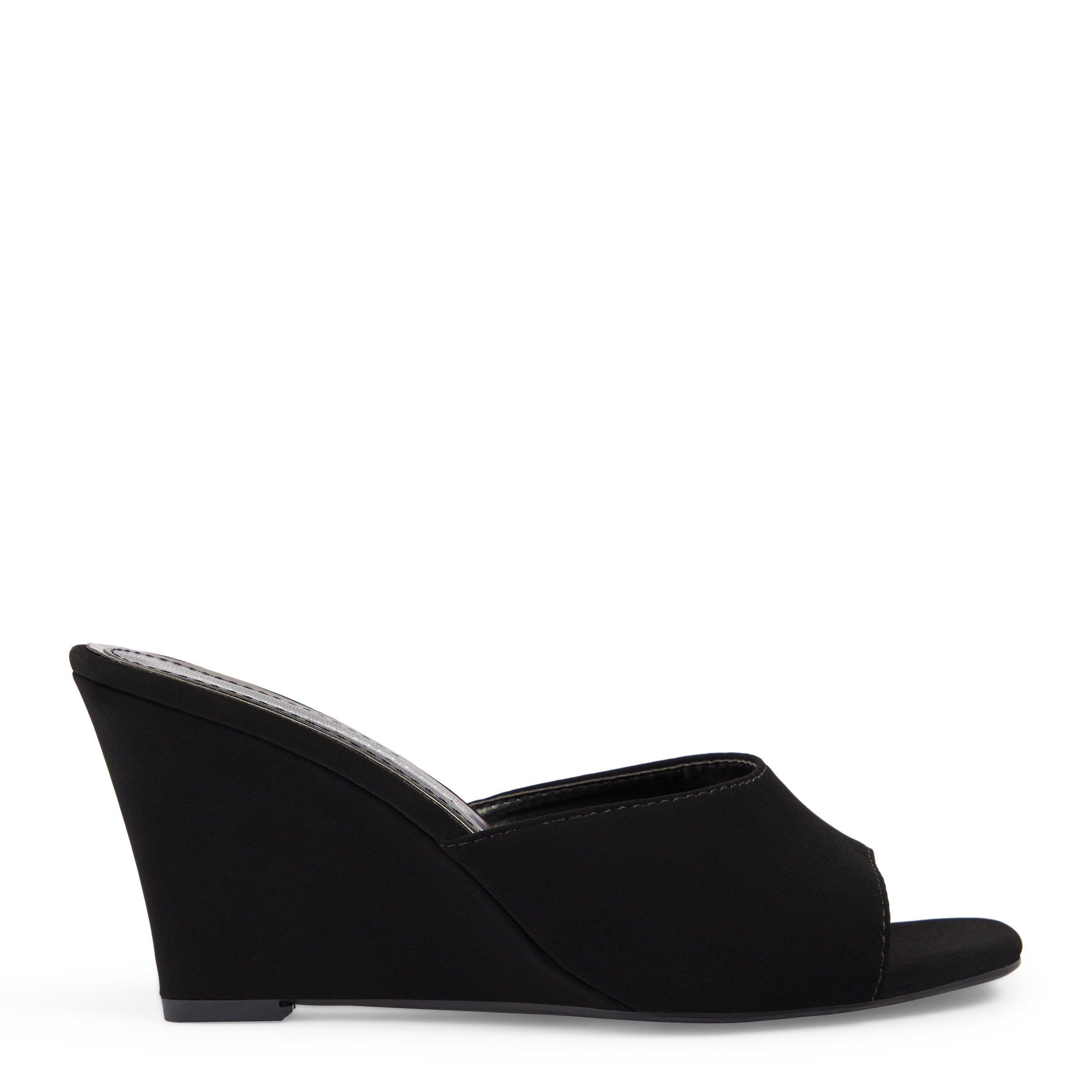 Wedge sales mules shoes