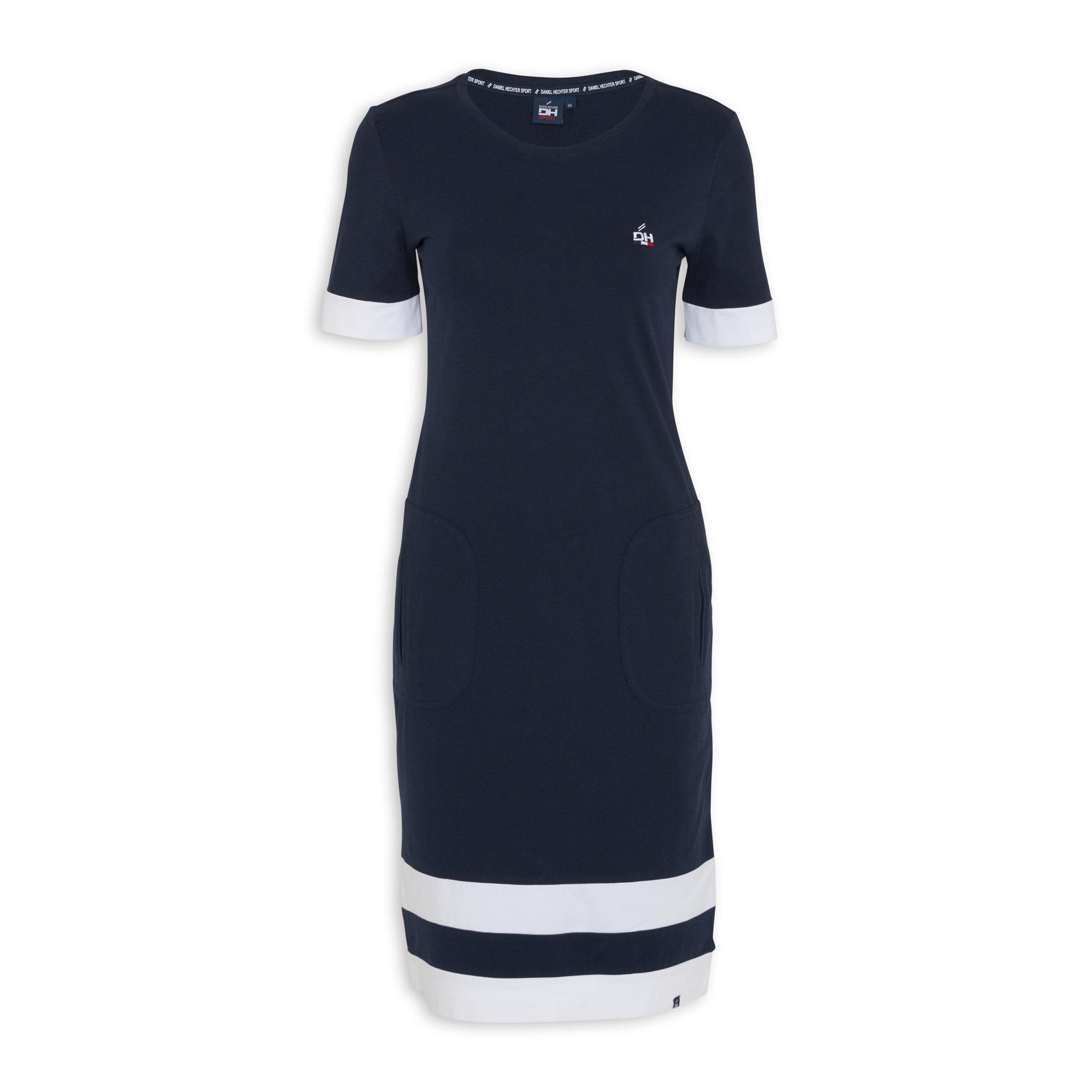 Navy blue outlet dresses at truworths