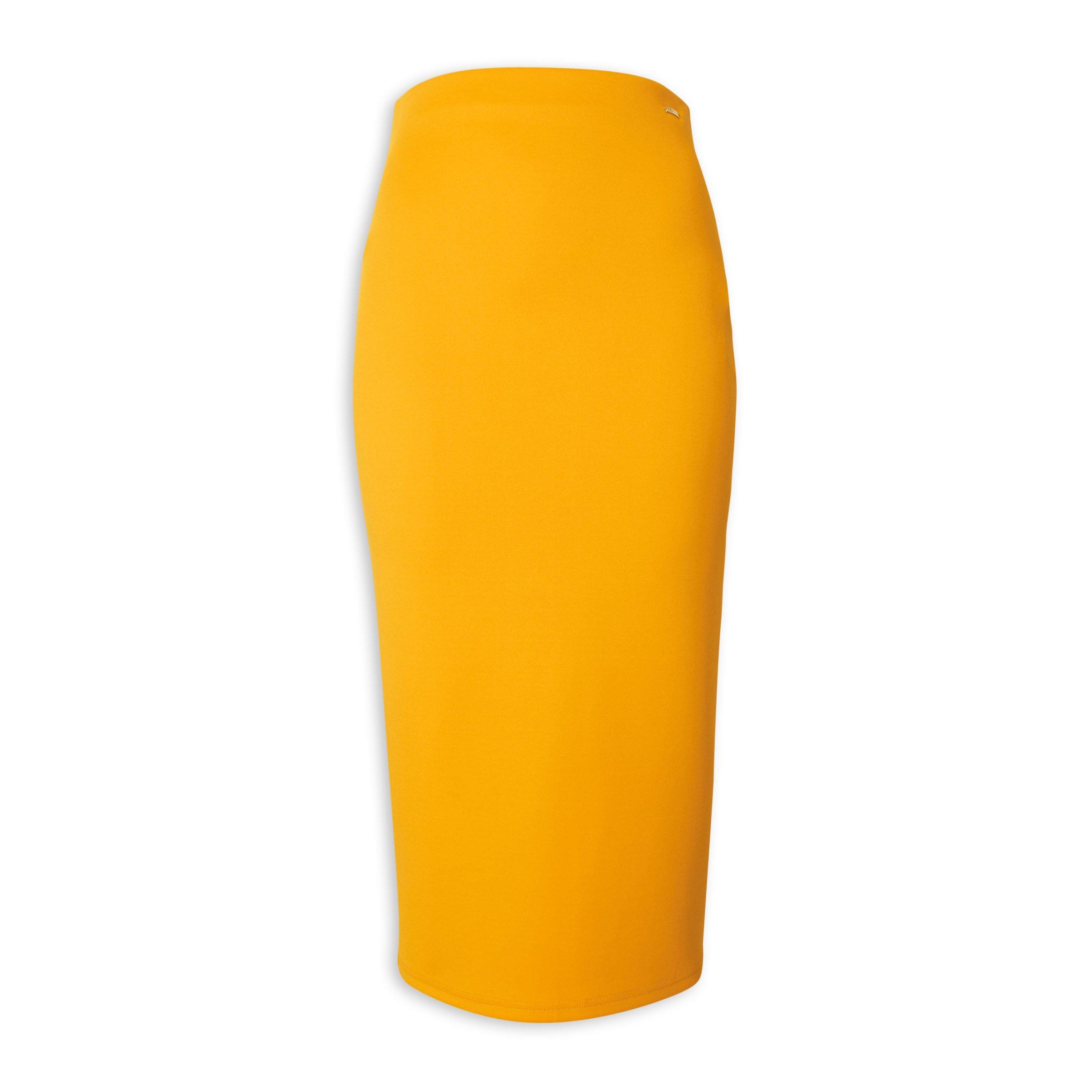 Mustard 2025 bodycon skirt