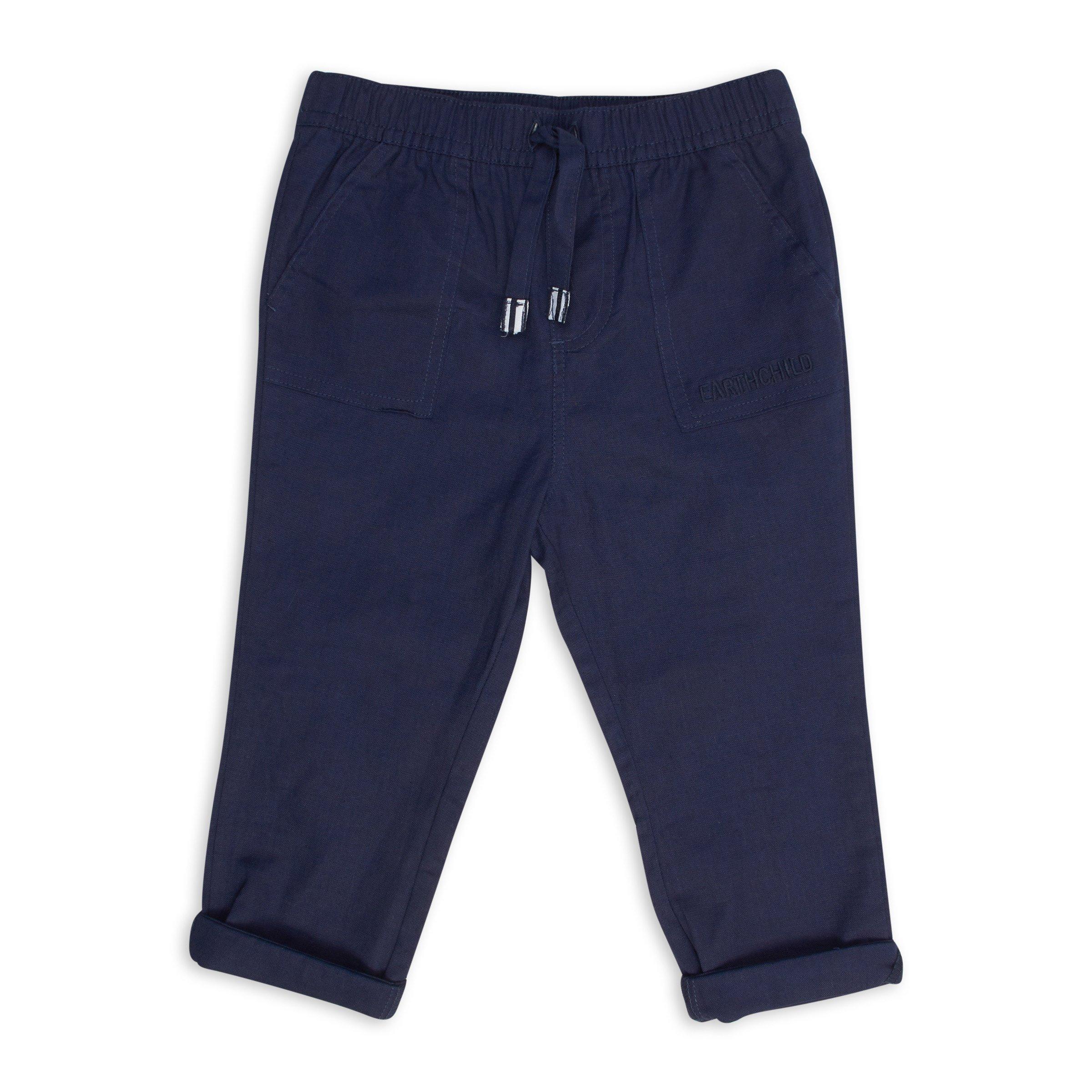 Boys grey hot sale linen pants