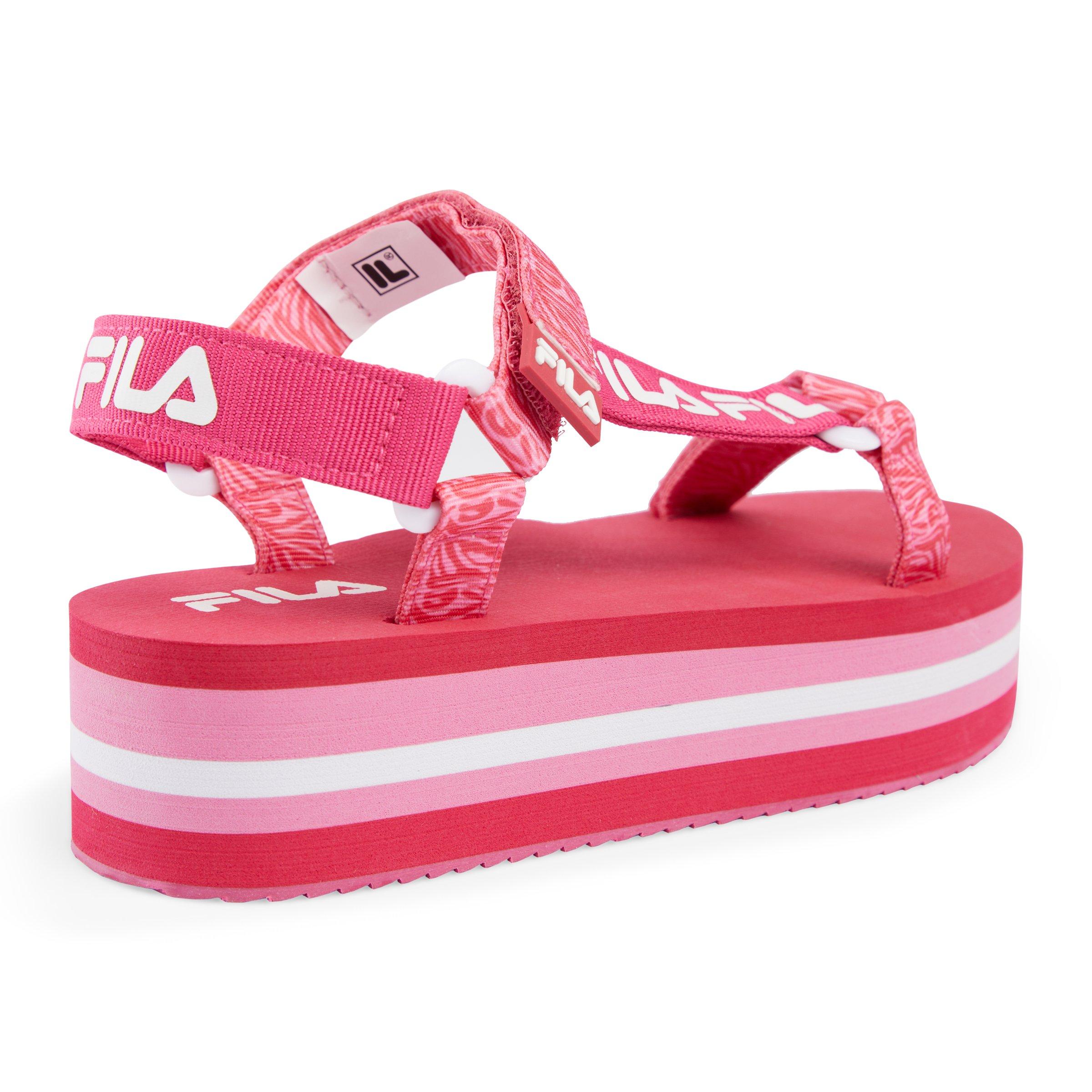 Fila on sale pink sandals