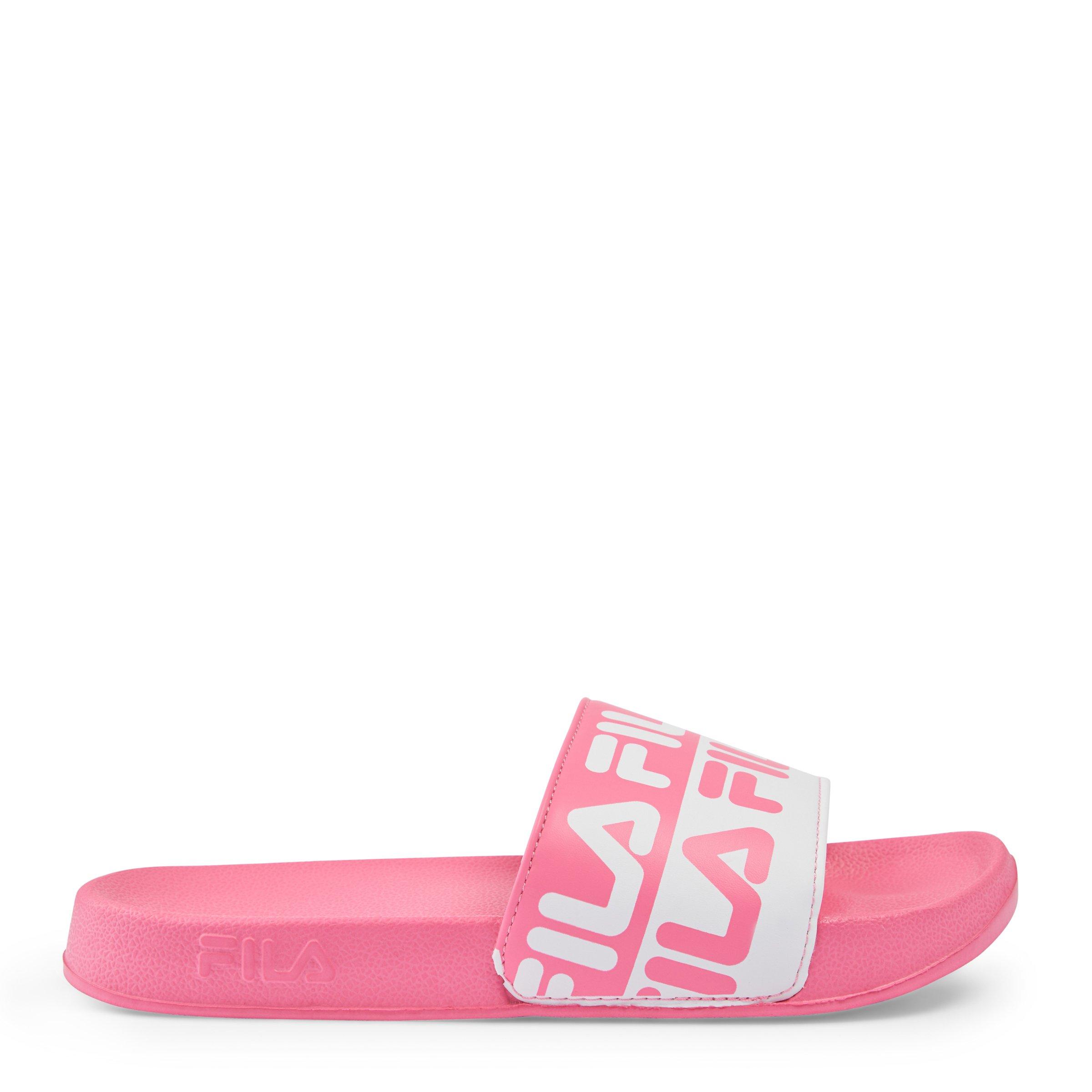 Fila slides pink best sale