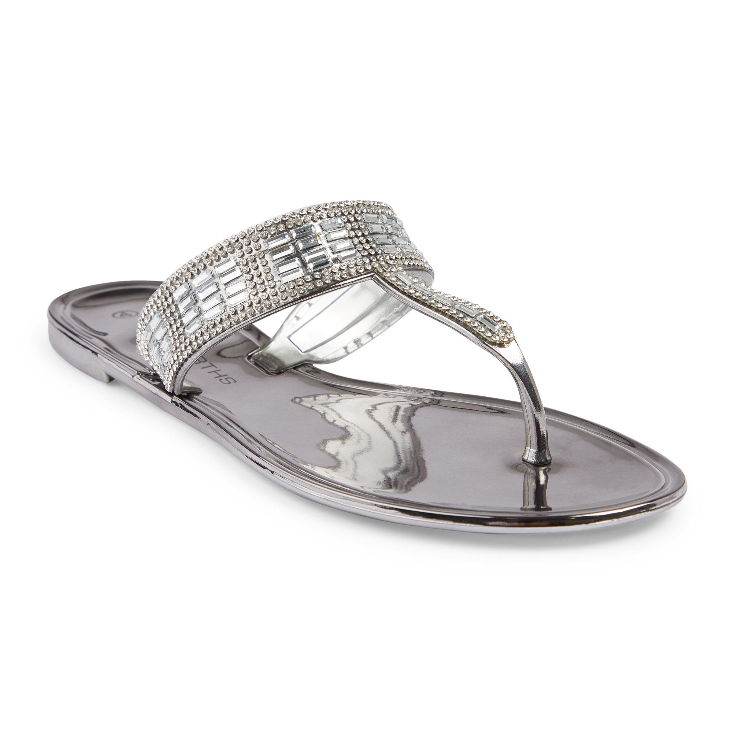 Gray 2024 thong sandals