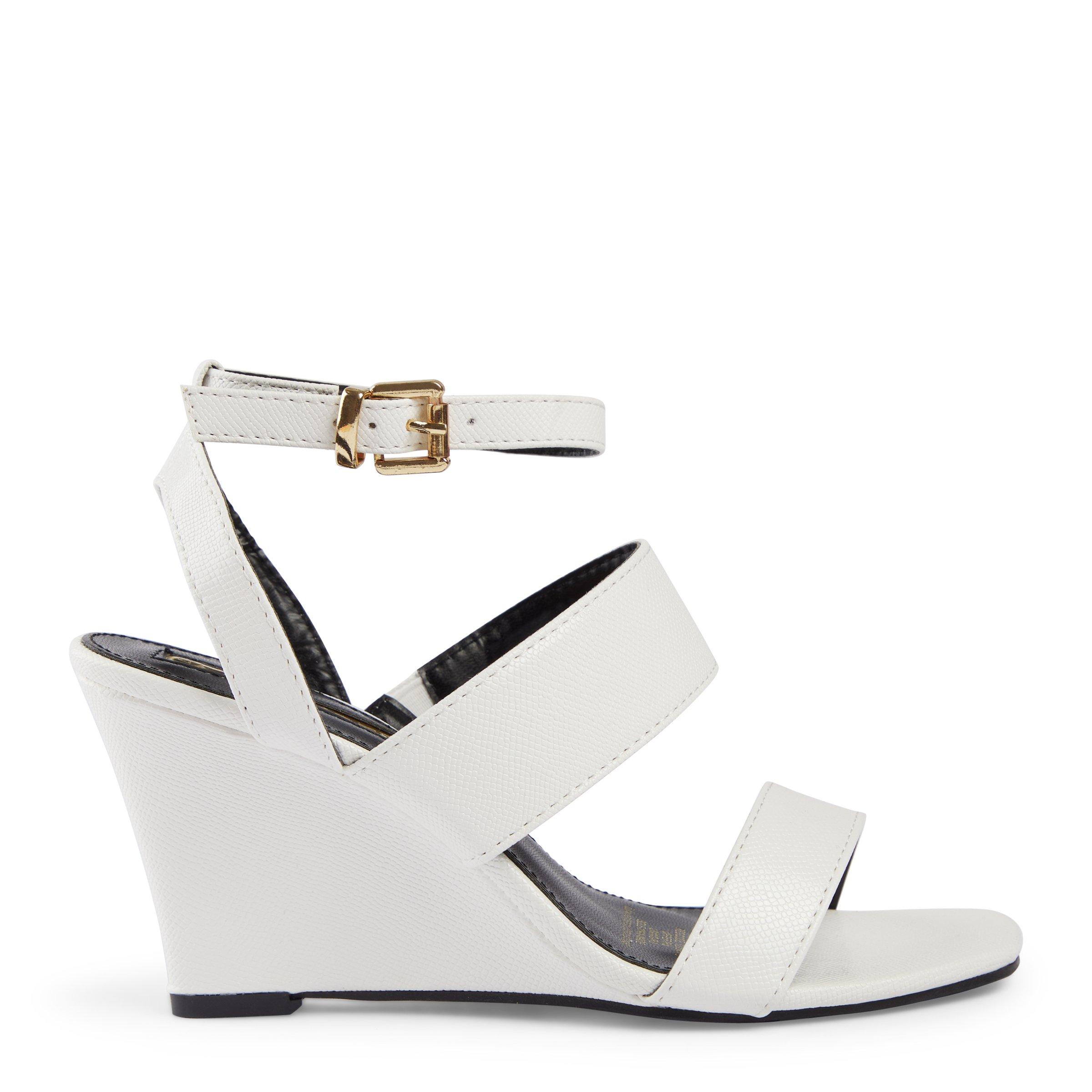 White Wedge Sandal 3081054 Truworths