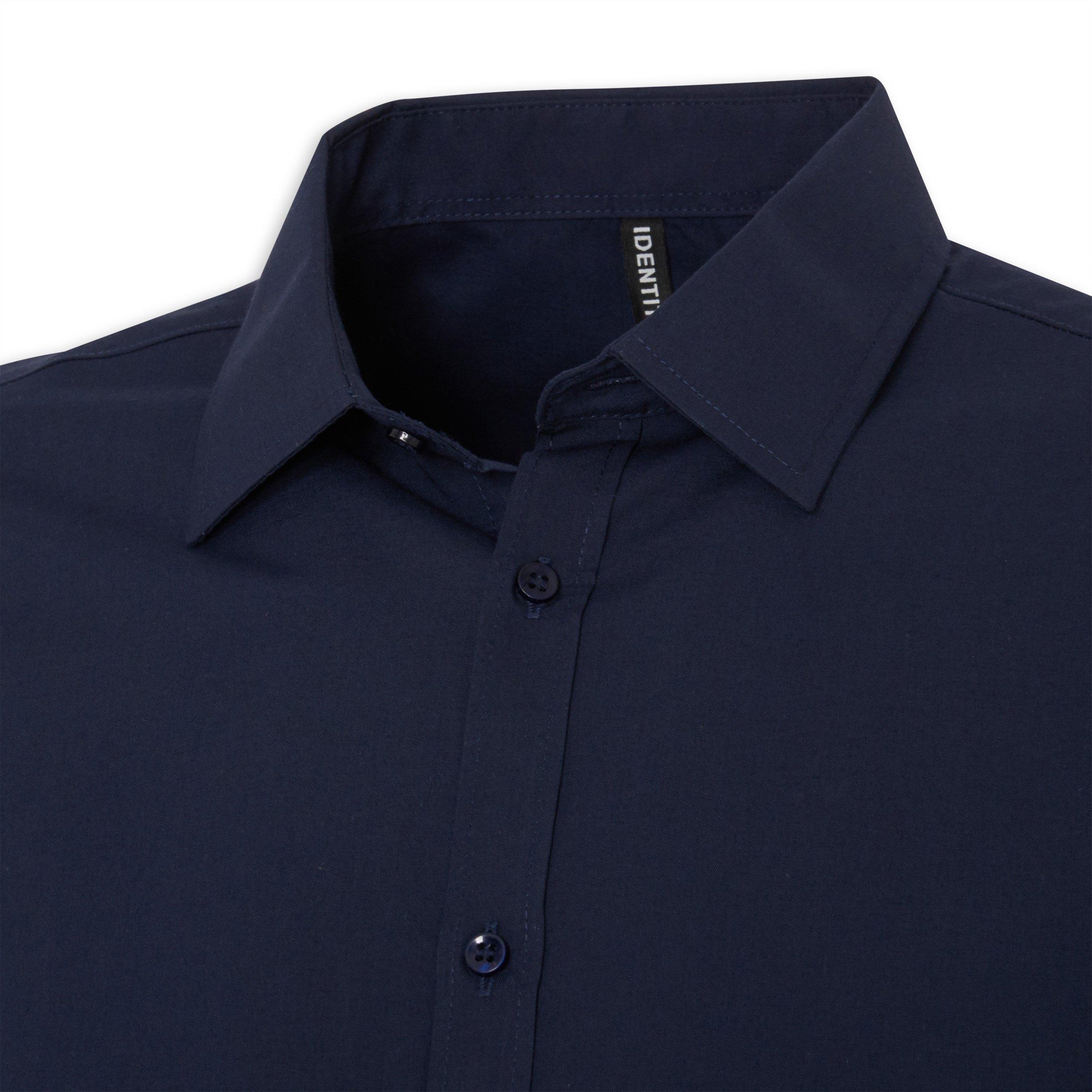 Navy Slim Fit Formal Shirt (3081094)