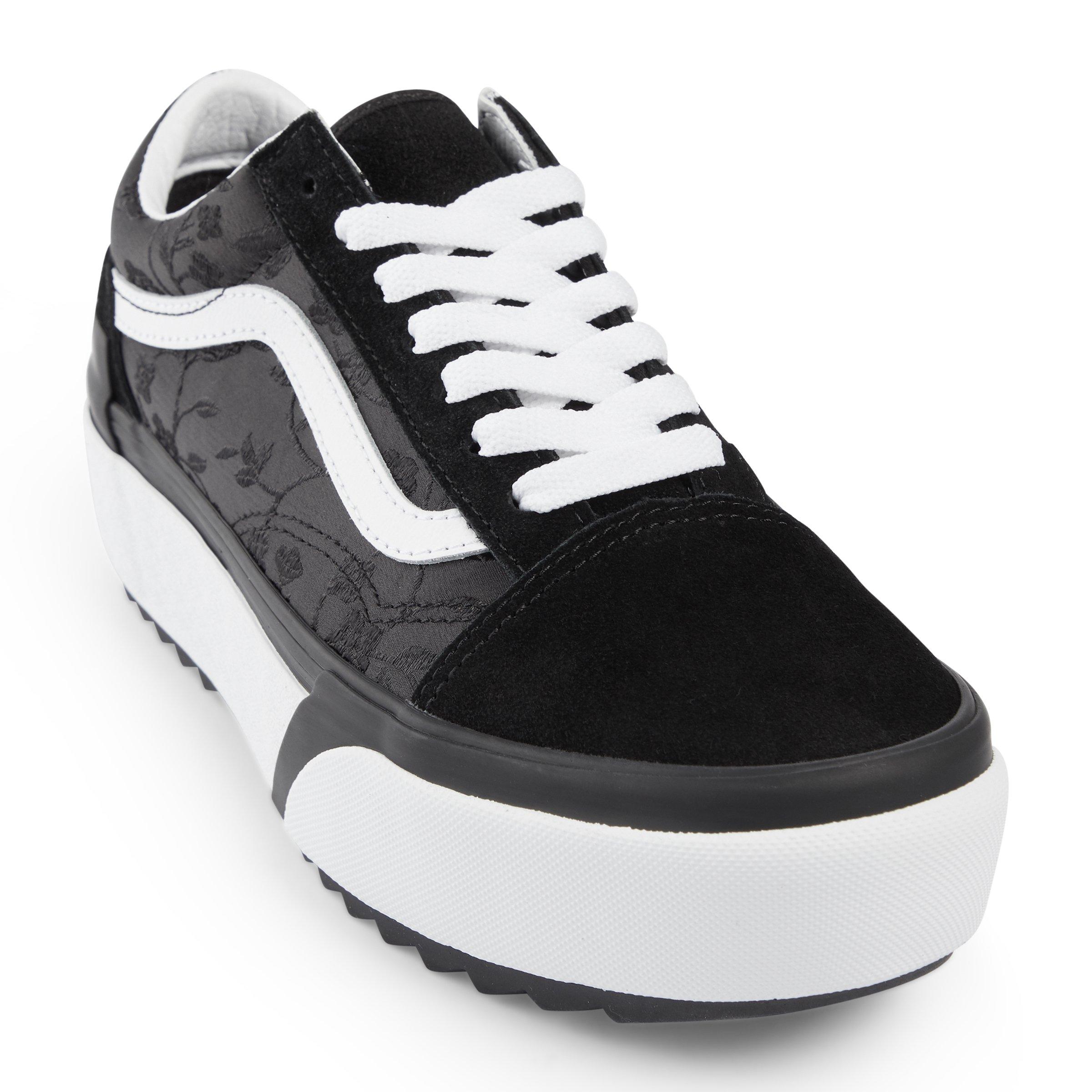 Satin vans old on sale skool