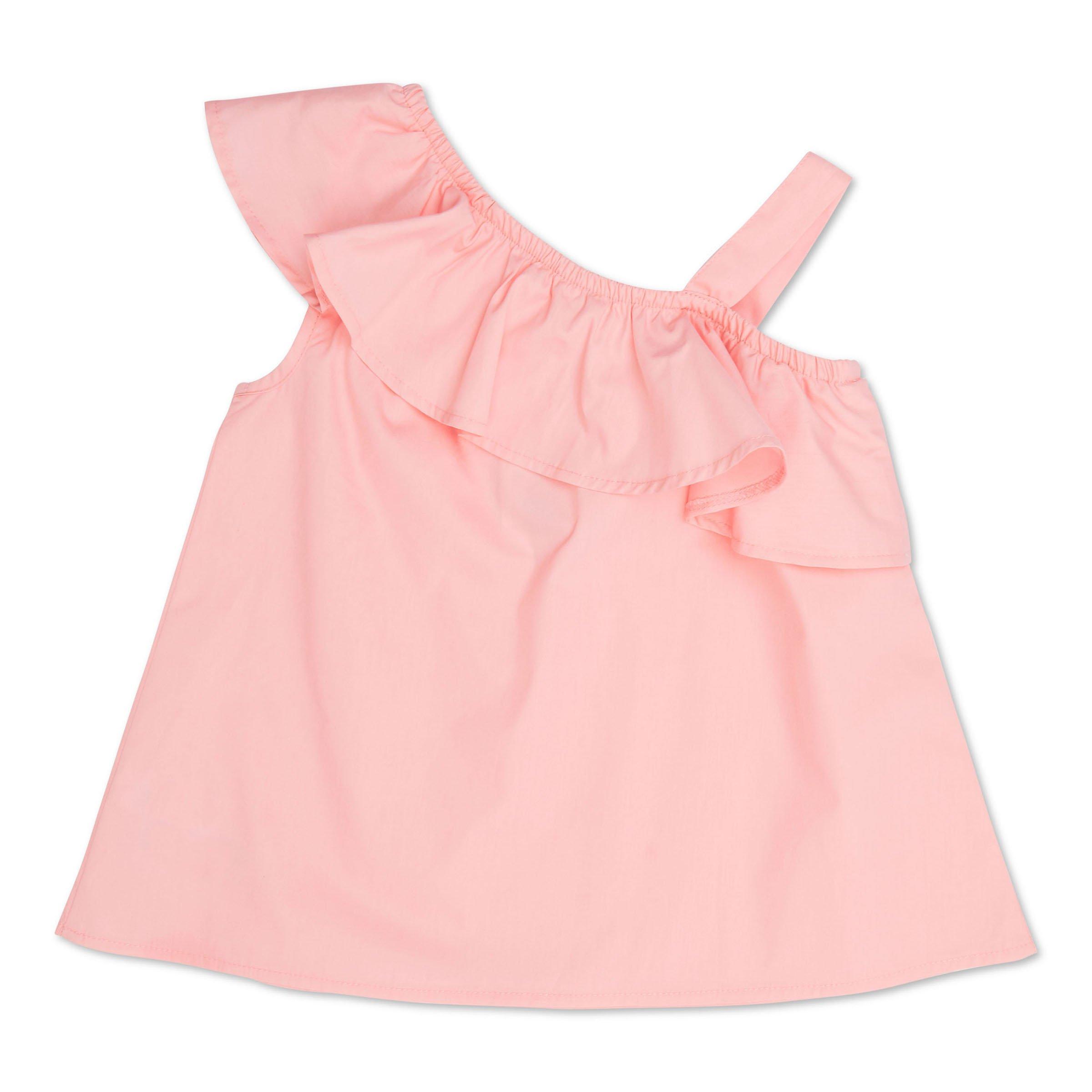 One shoulder tops kids hot sale