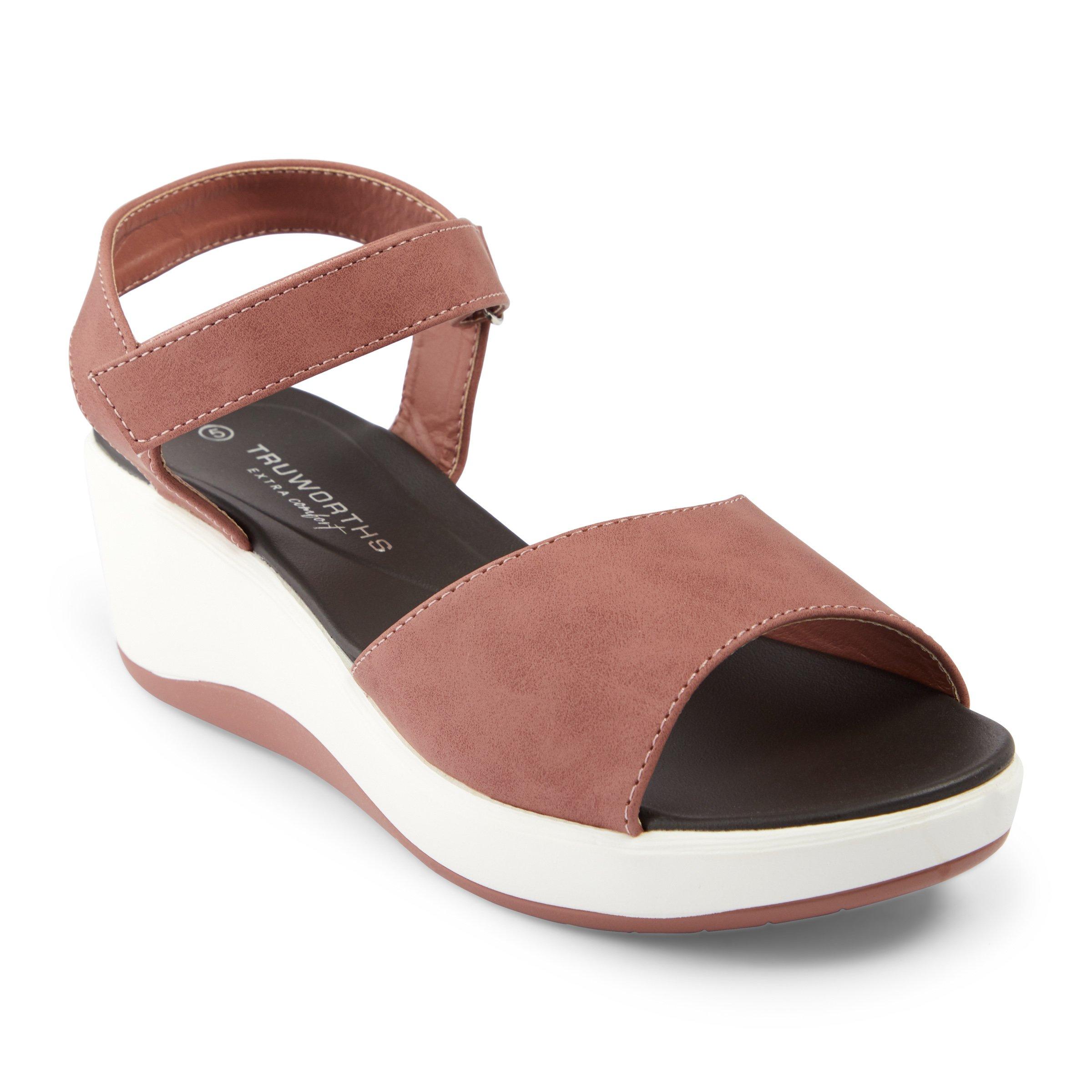 Dusty clearance pink wedges