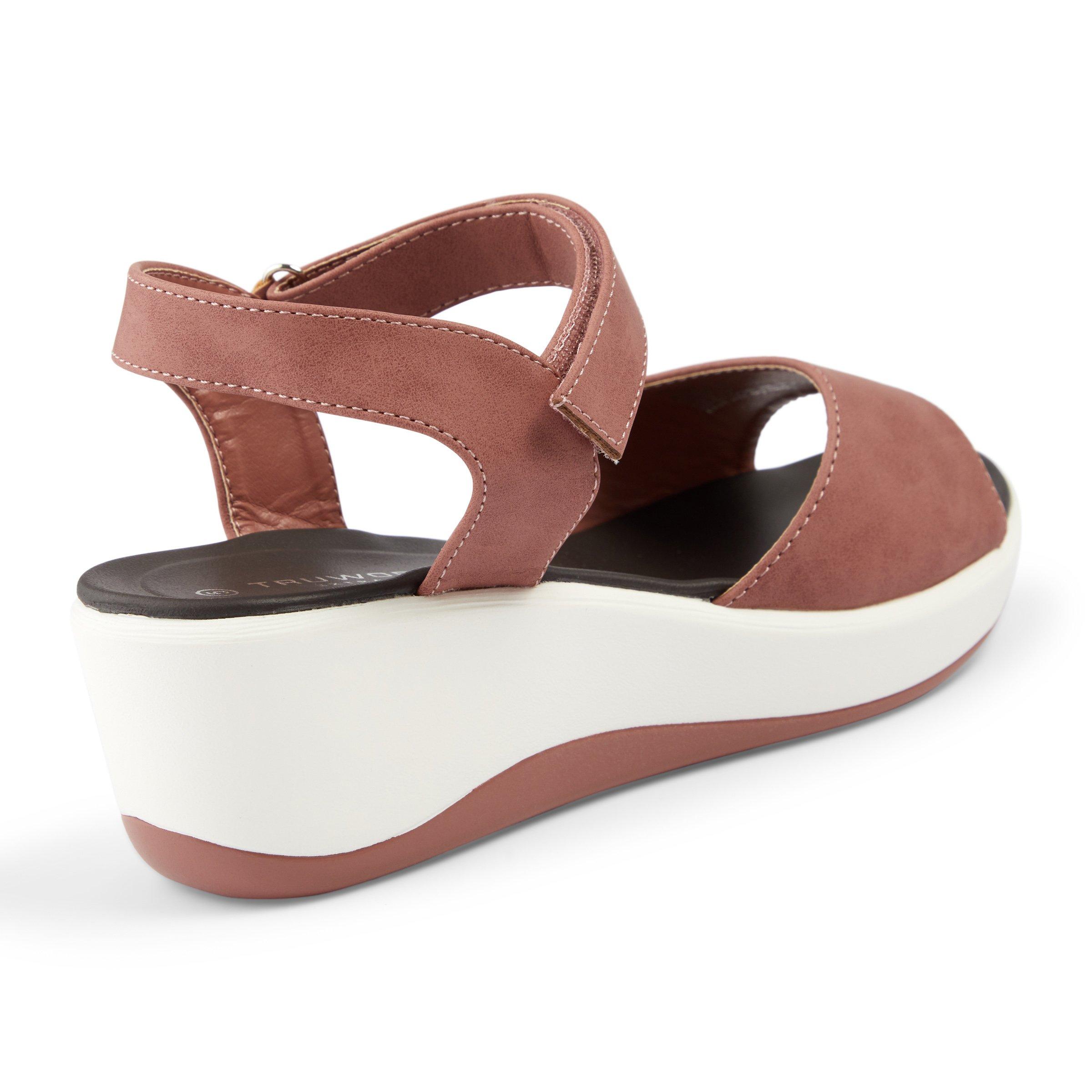 Dusty hot sale pink wedges