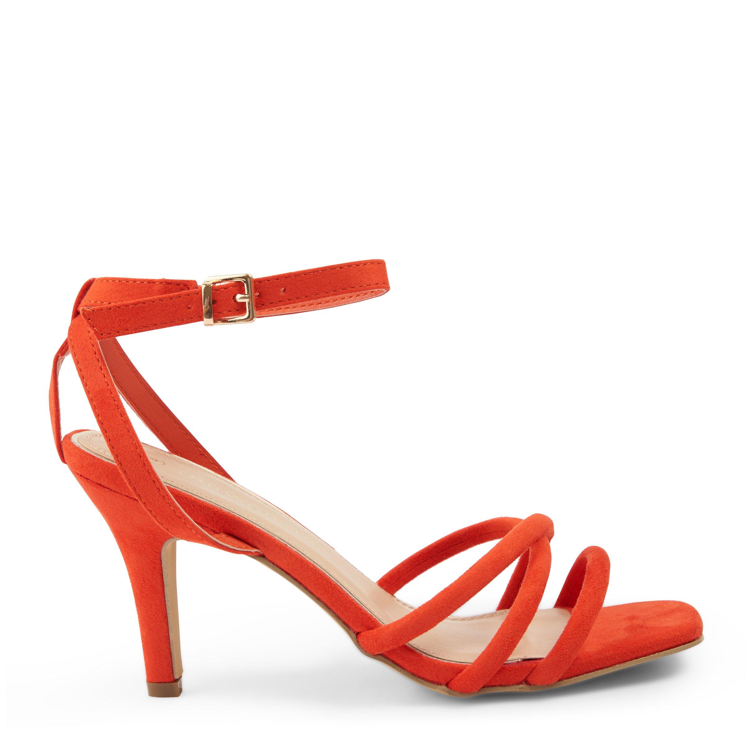 Orange ankle strap clearance sandals