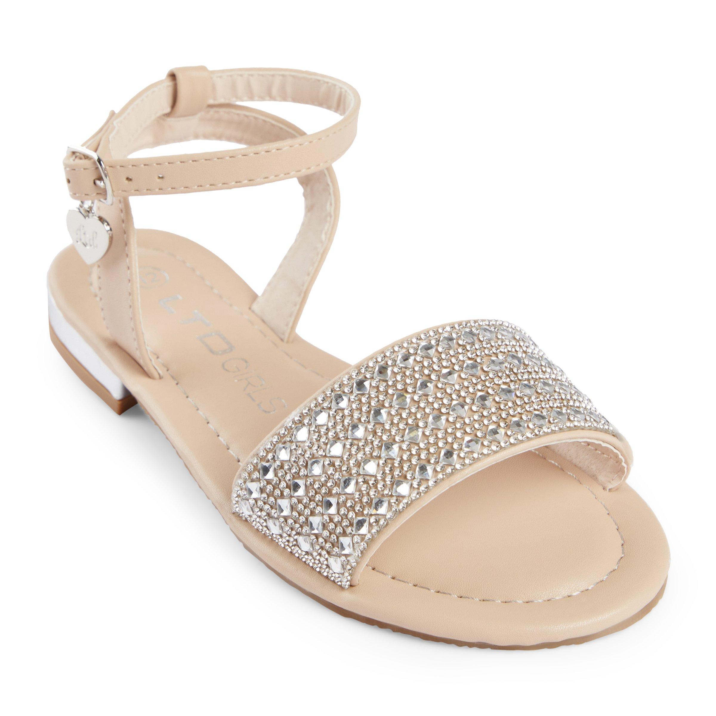 Girls diamante 2024 sandals