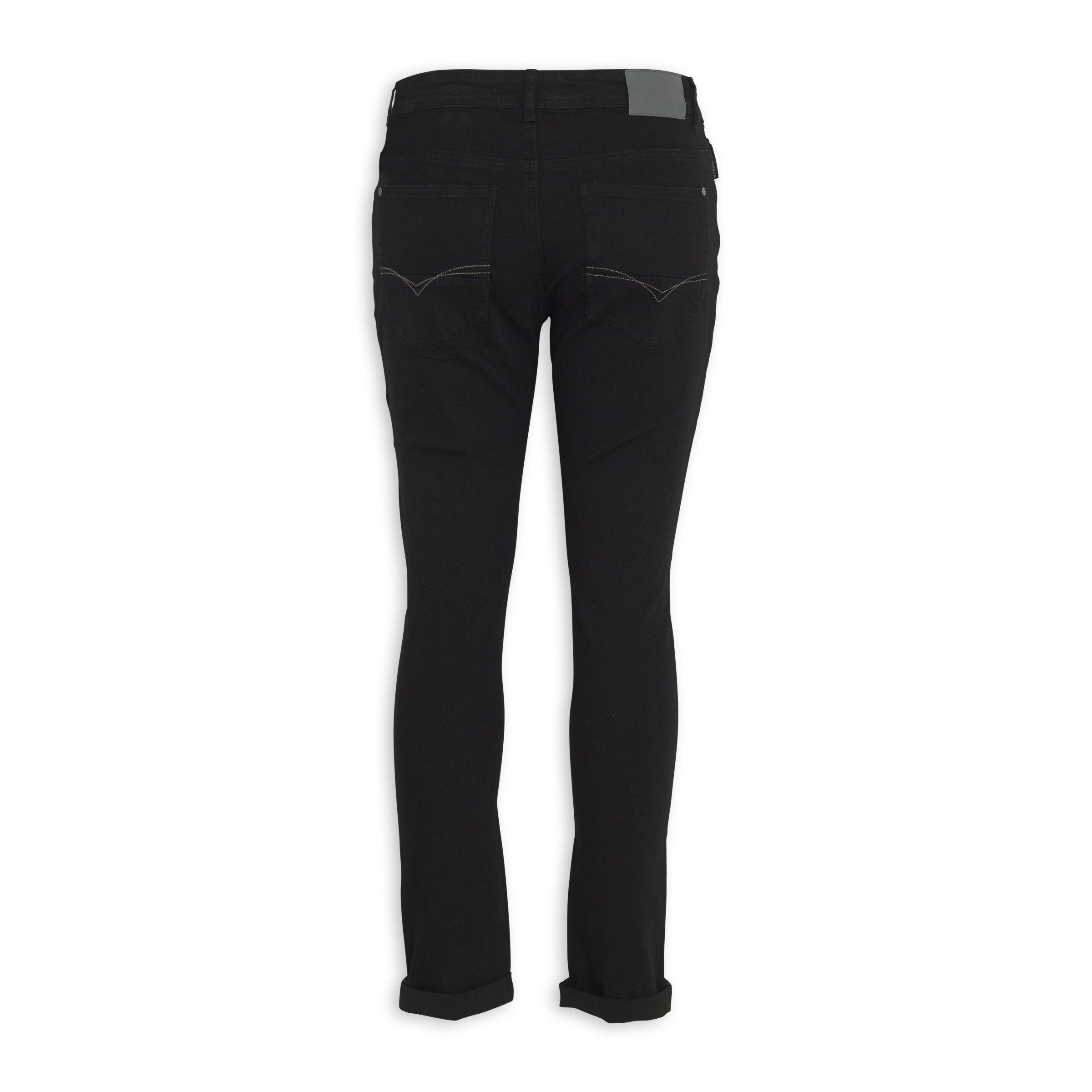 Black ripped hotsell skinny jeans levis