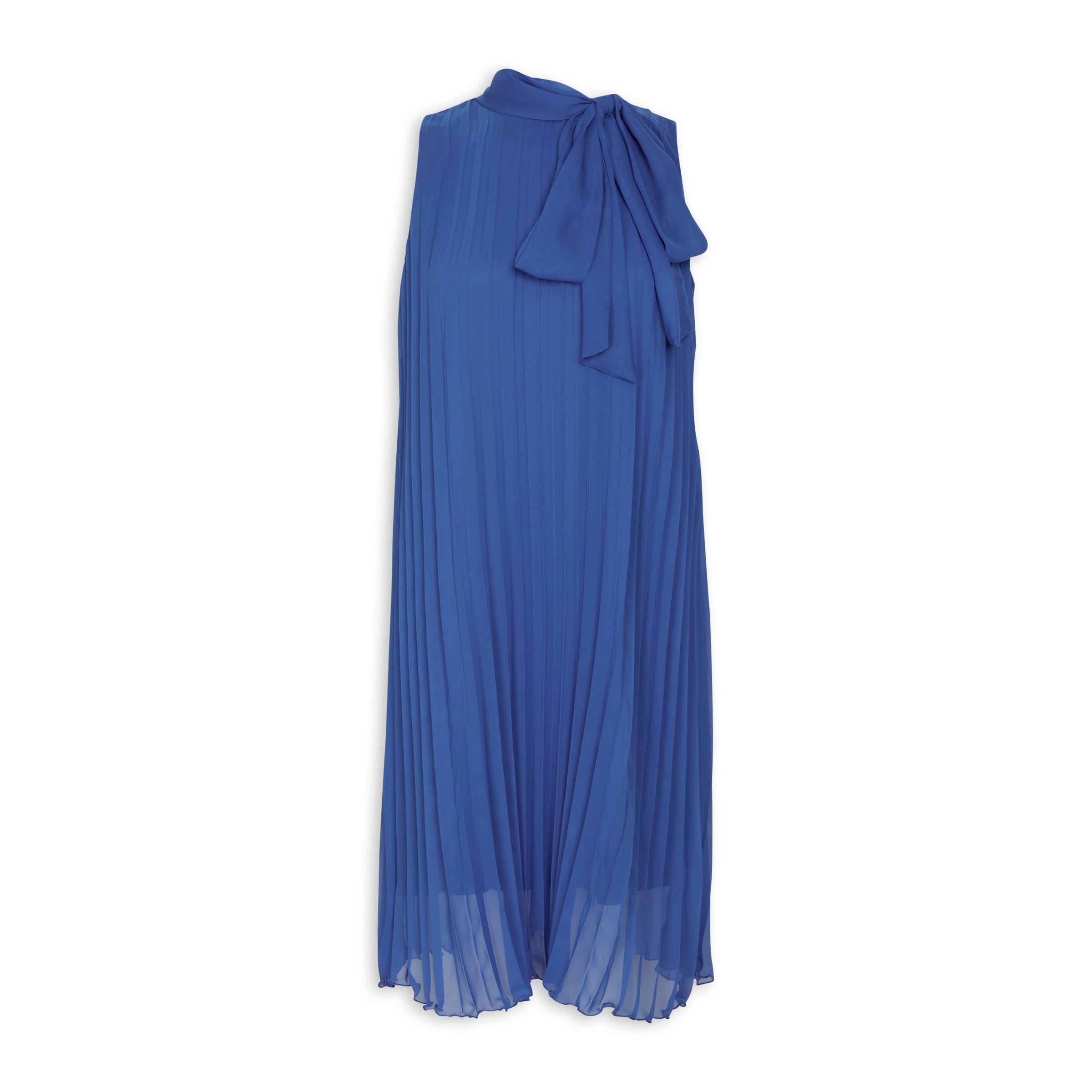 Pleated hotsell trapeze dress