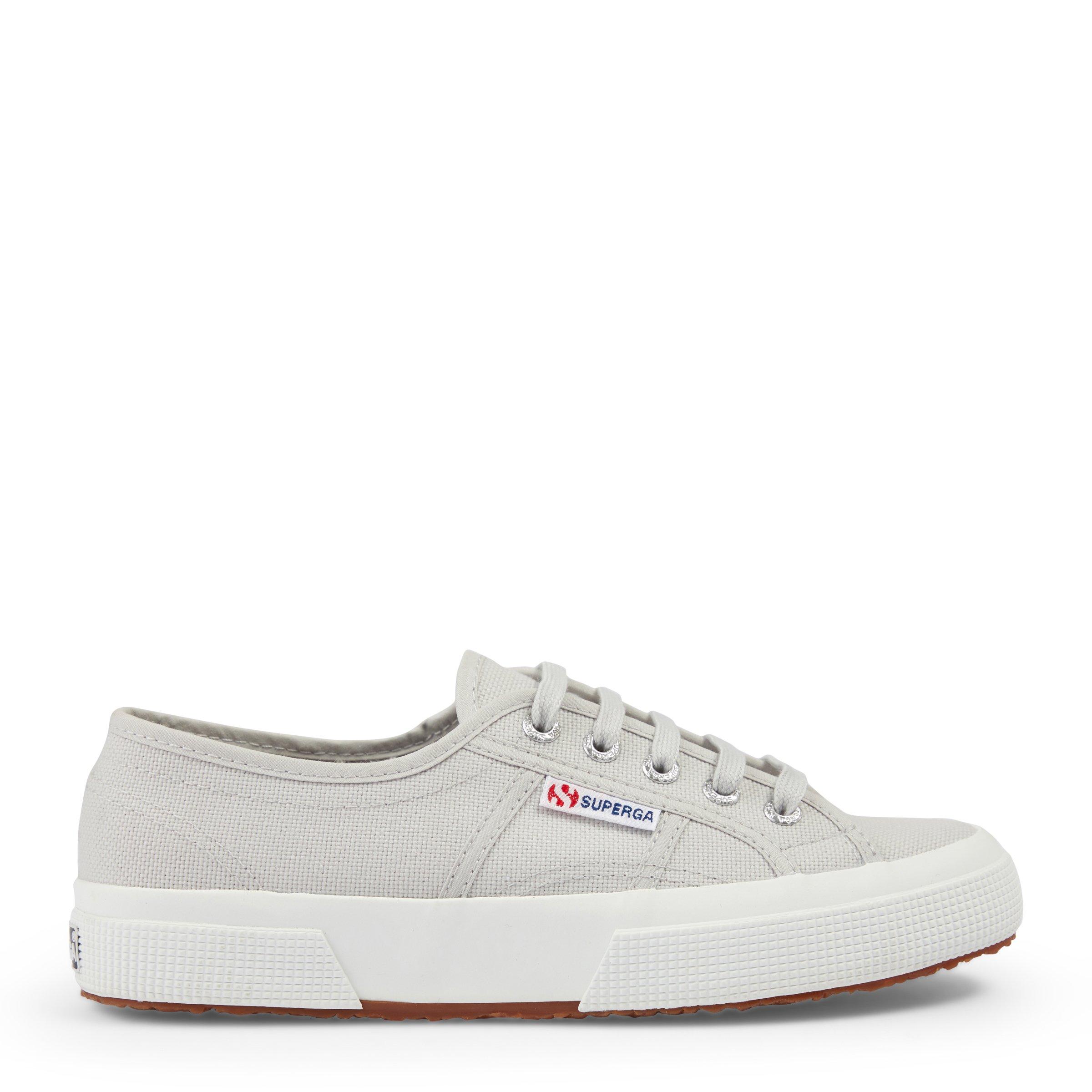 Superga grey cheap metallic