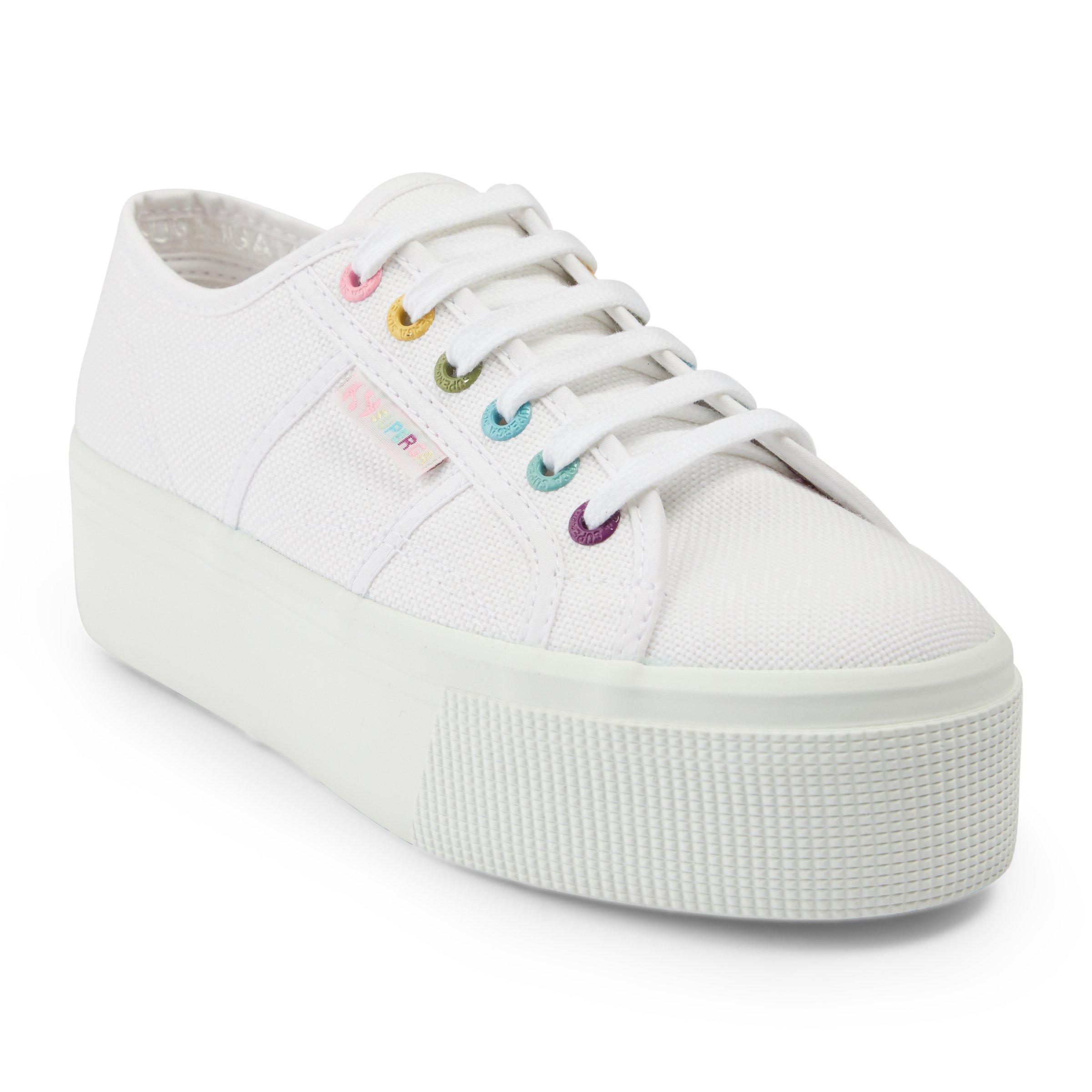 Superga 2790 platform sneaker on sale rainbow