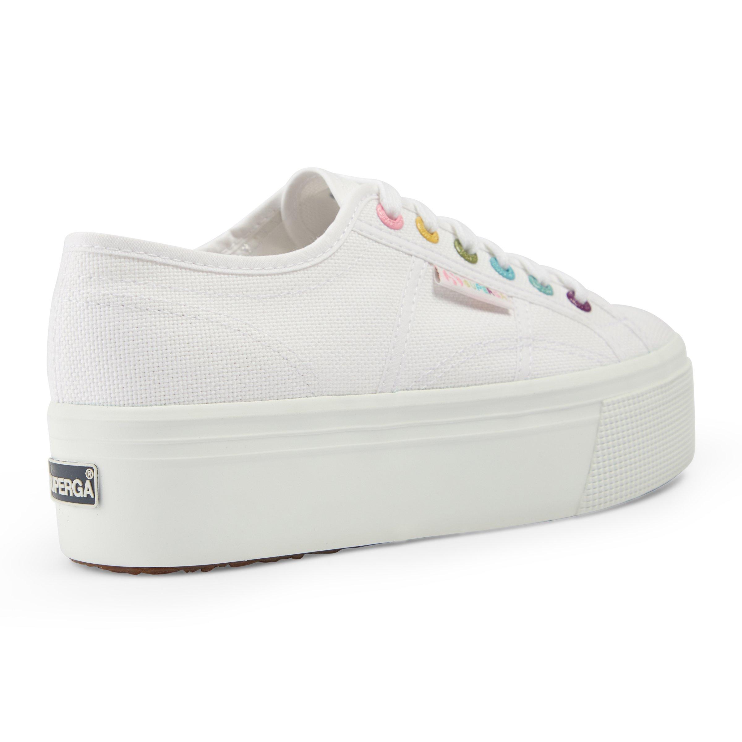 Superga platform 2024 sneakers rainbow