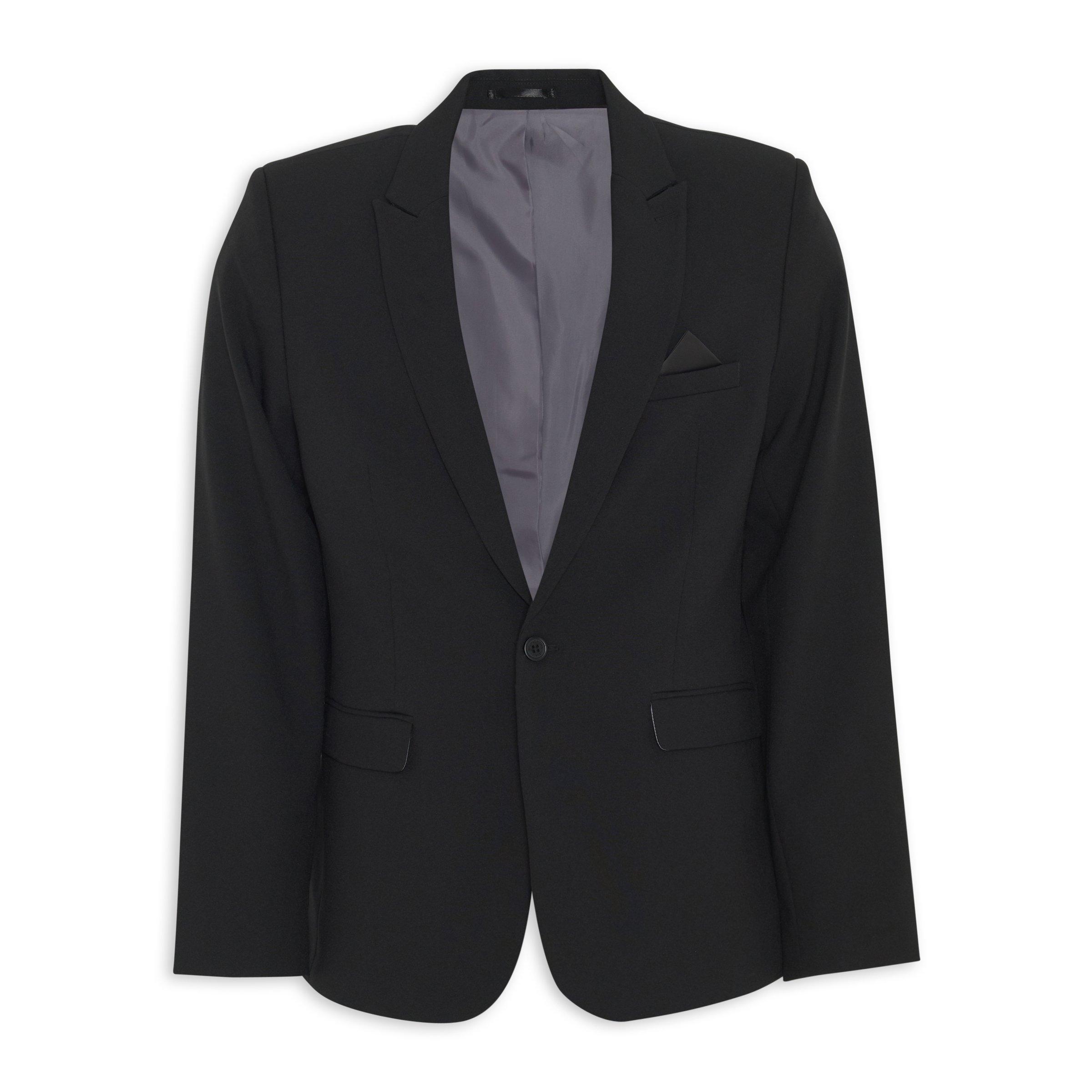 Black hotsell plain blazer