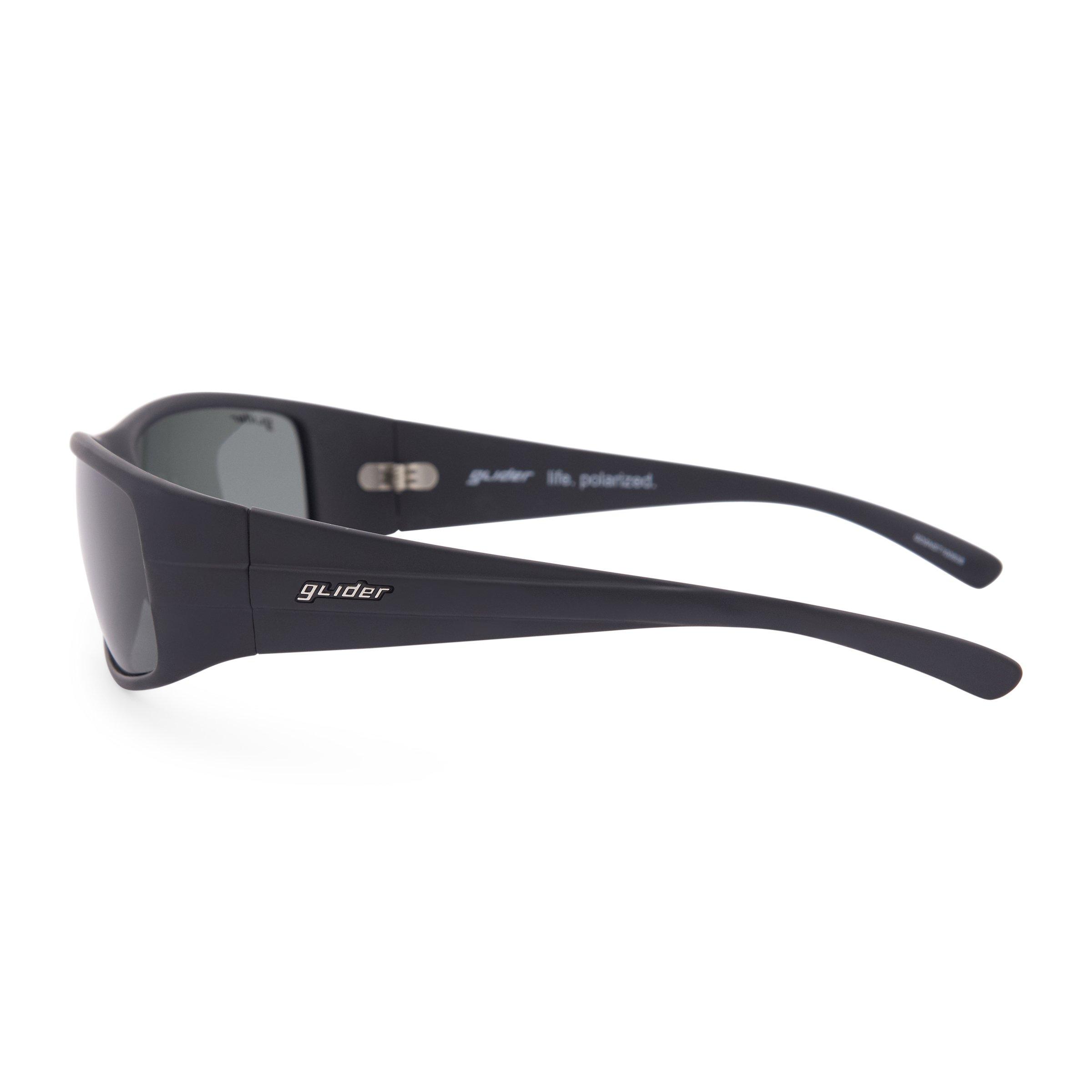 Black wrap hot sale sunglasses