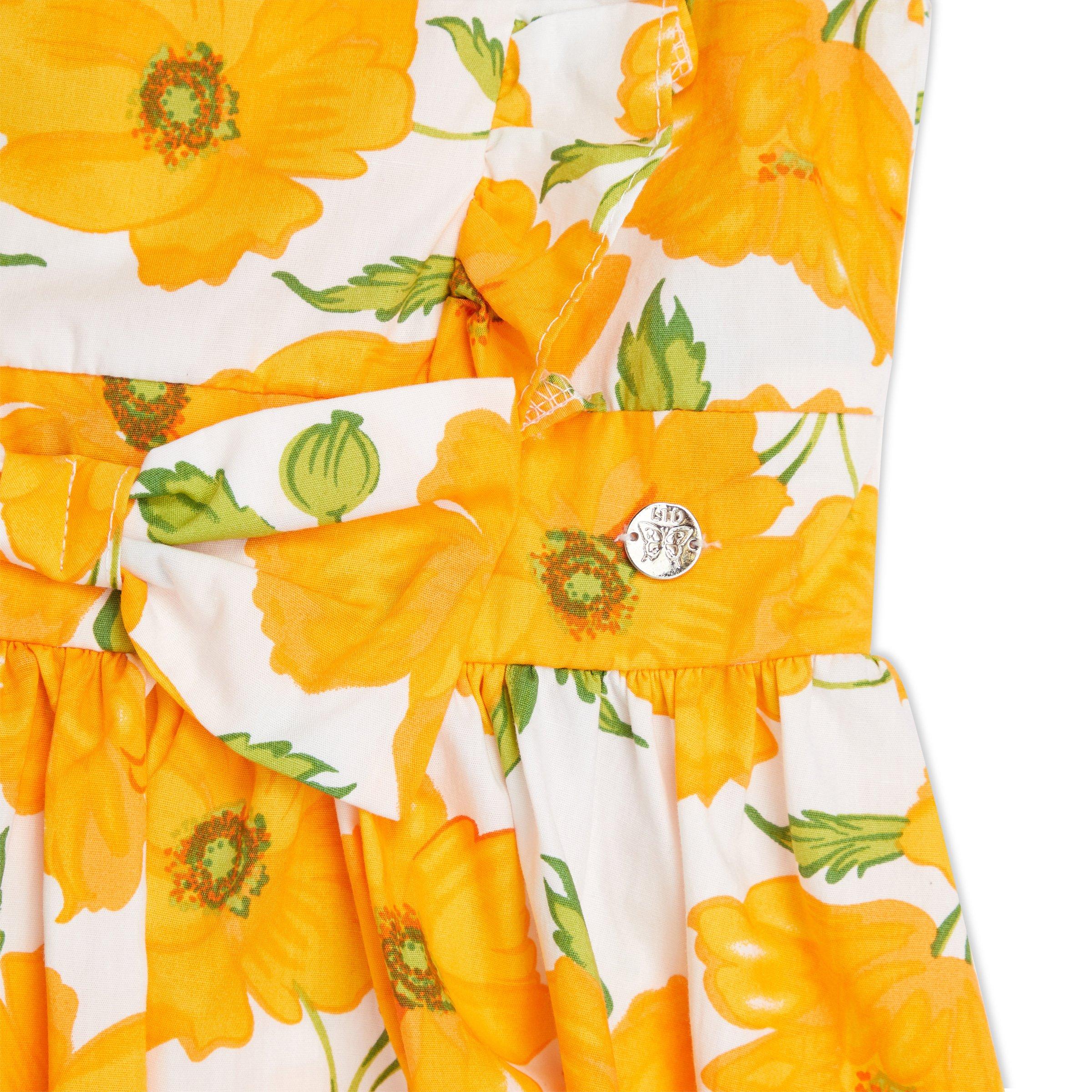 Kids 2024 sunflower dress