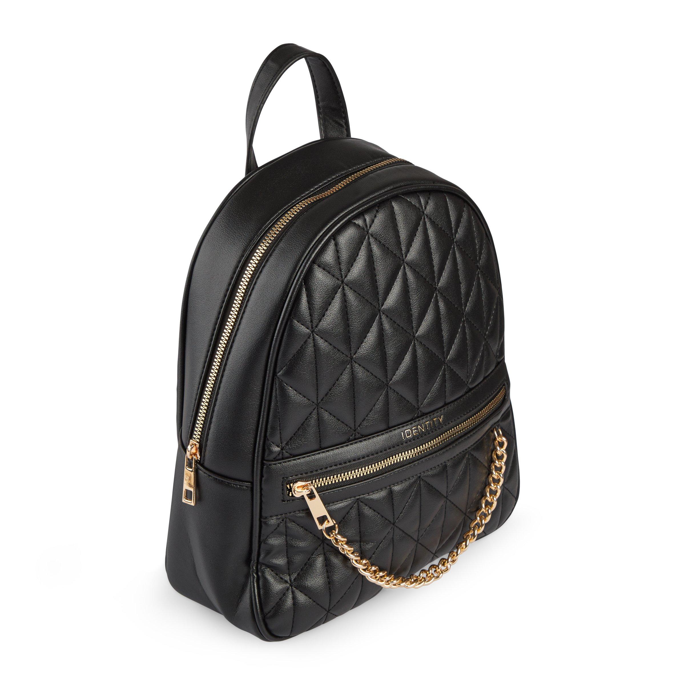 Gold chain backpack on sale