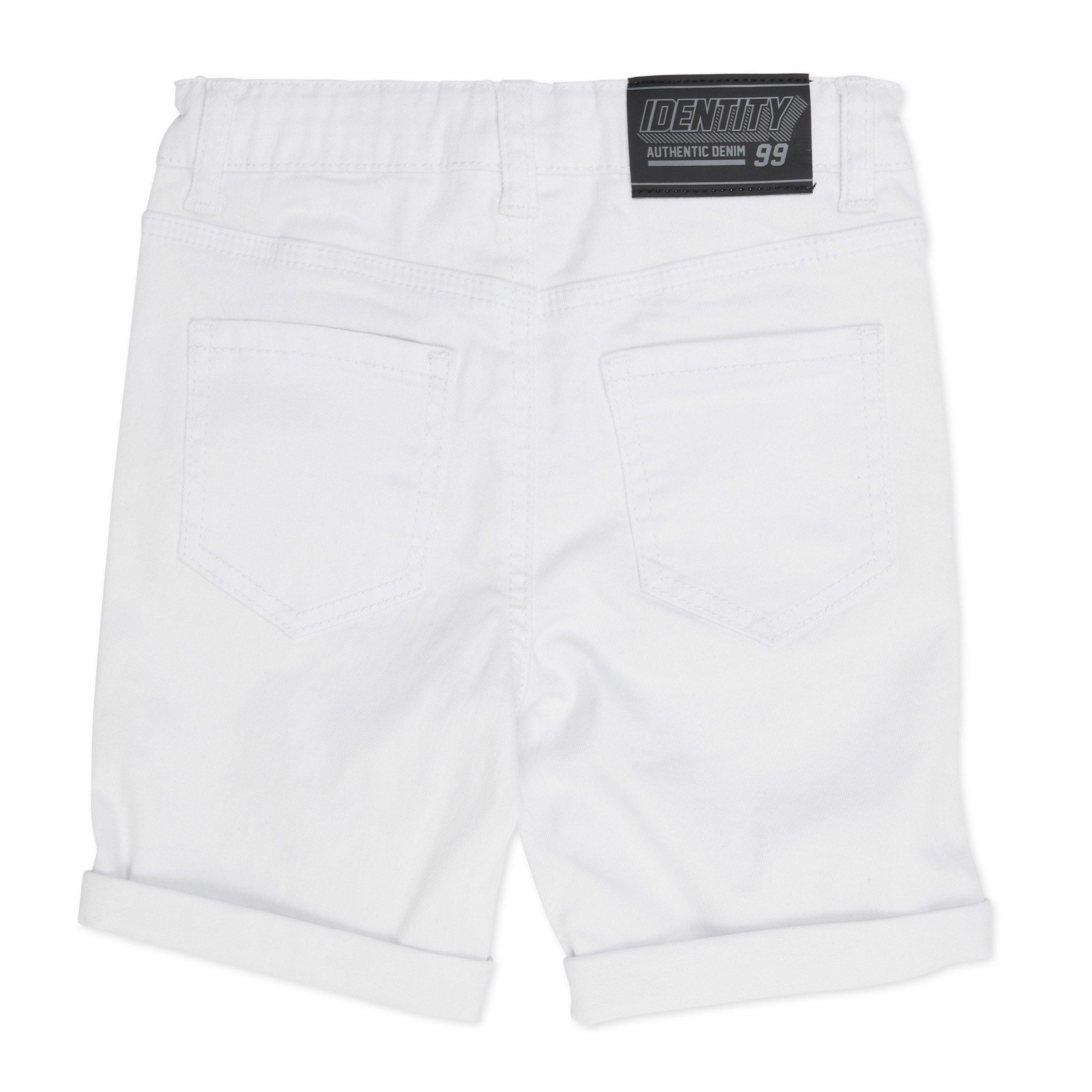 White denim deals shorts for boys