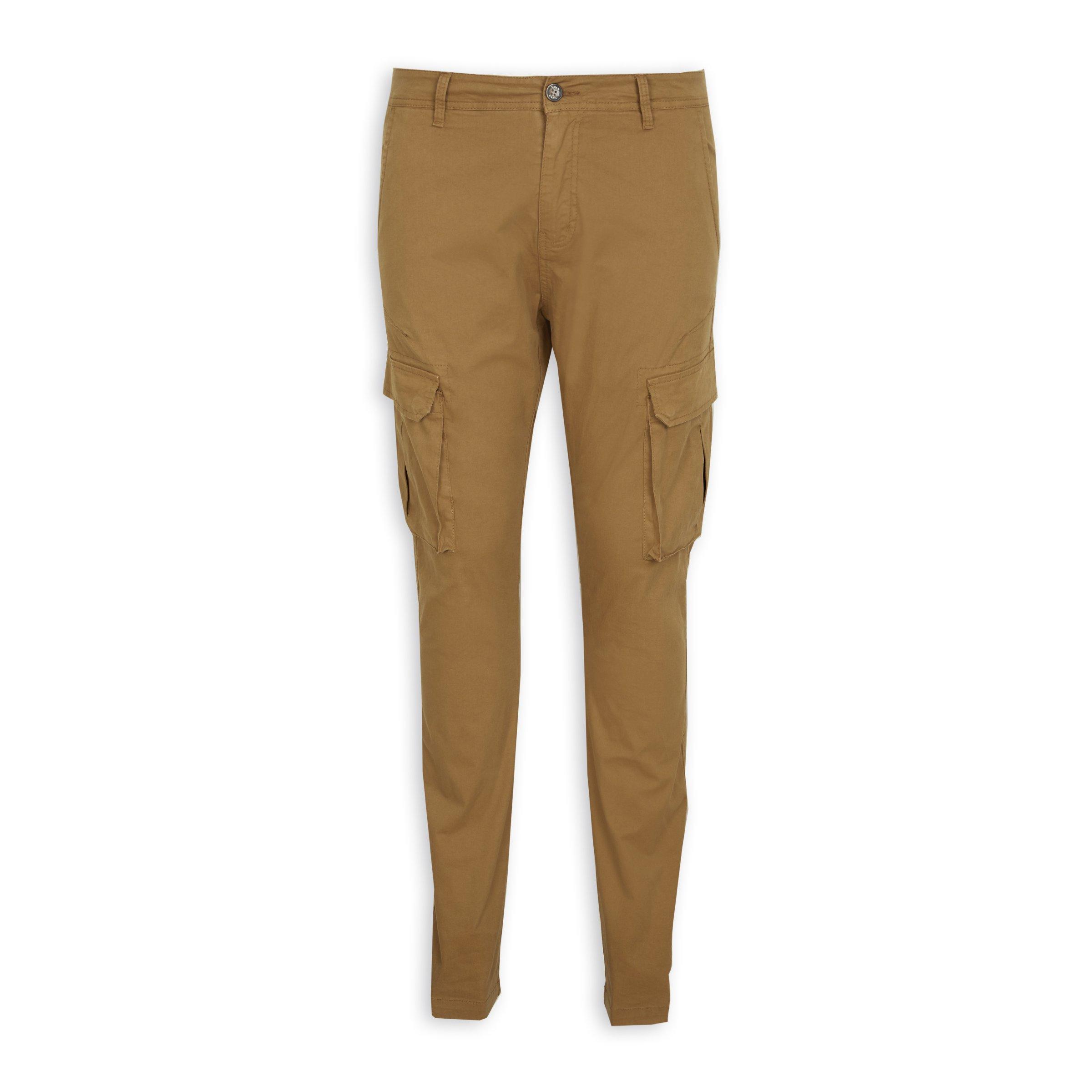 Camel clearance utility trousers