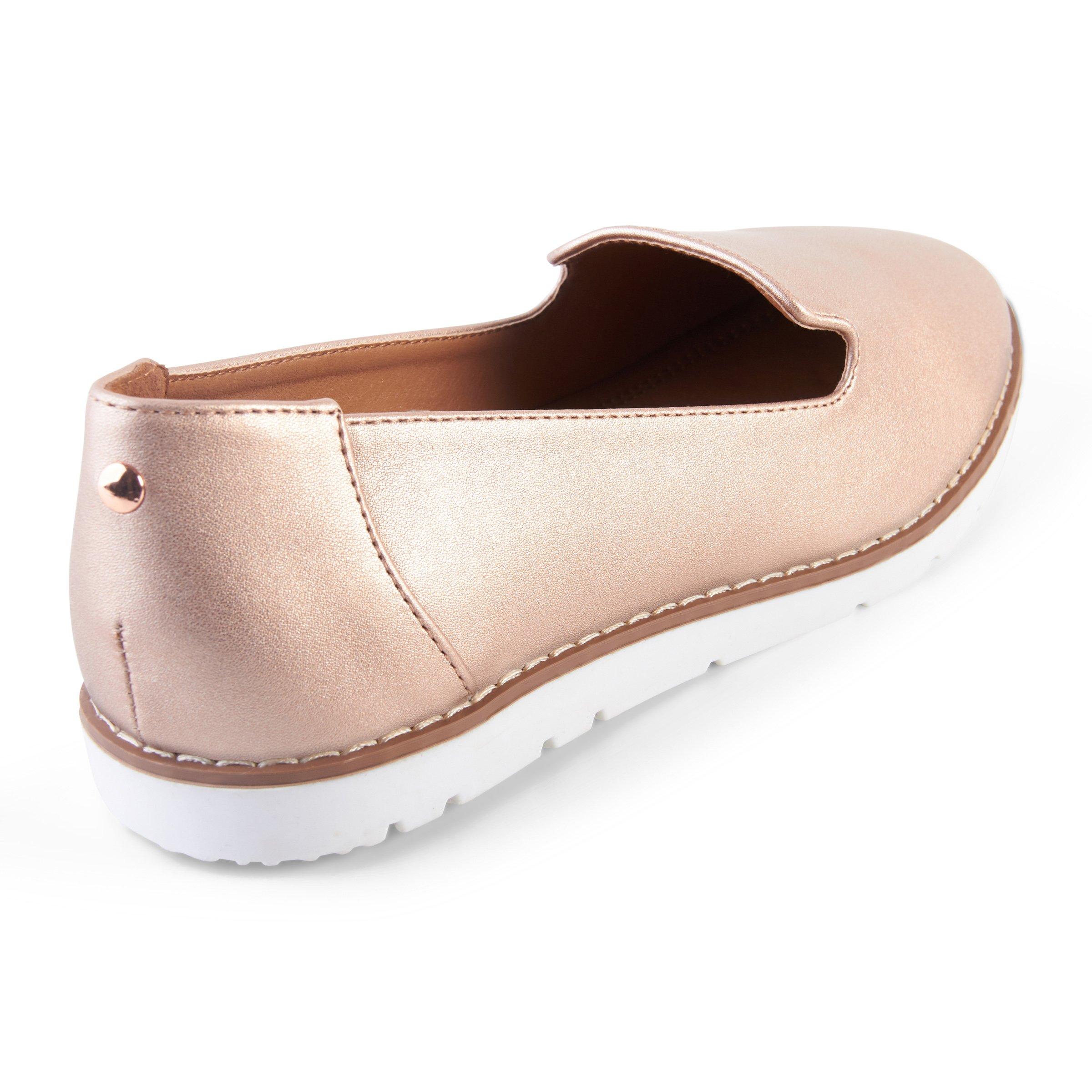 Rose gold cheap slip ons