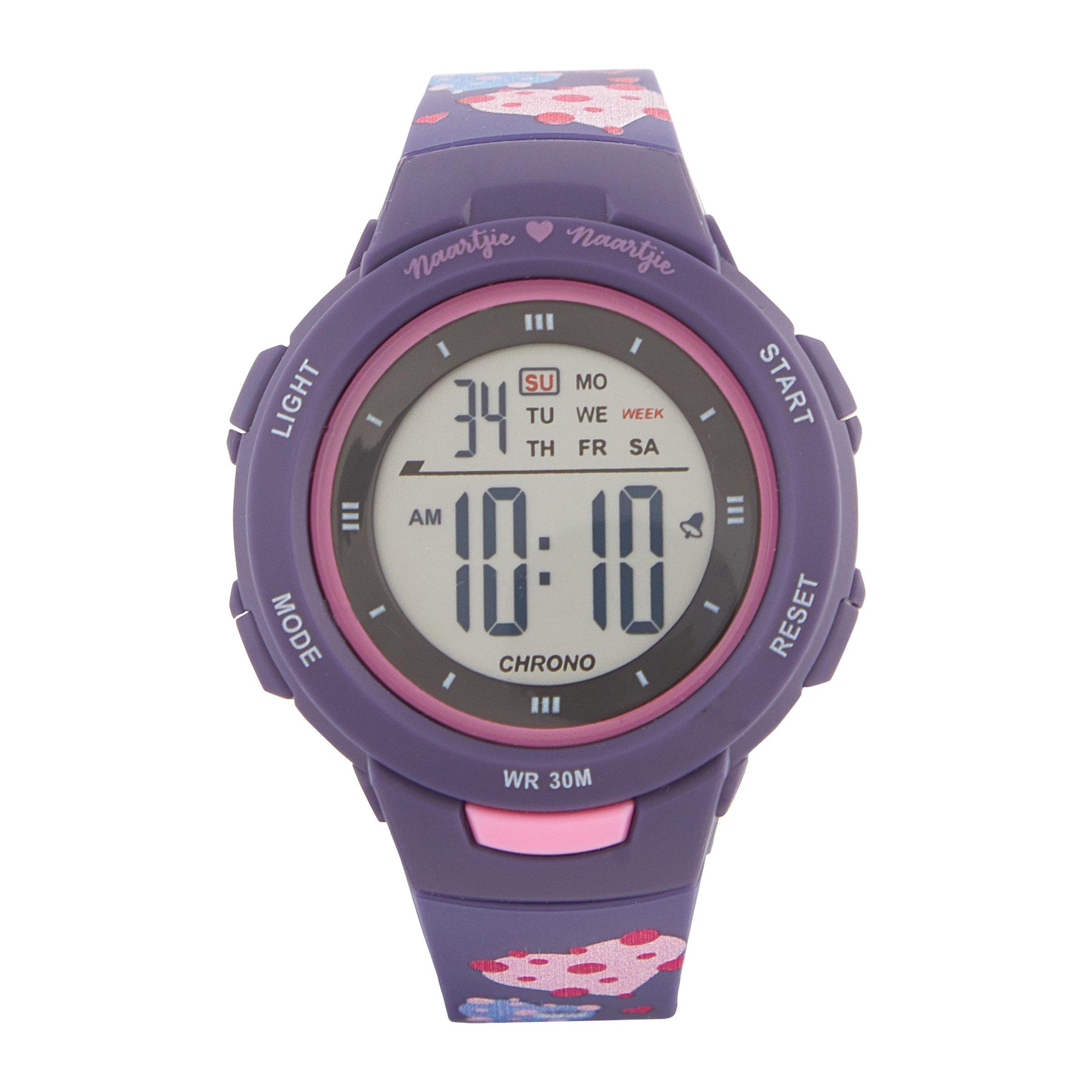 Purple best sale heart watch