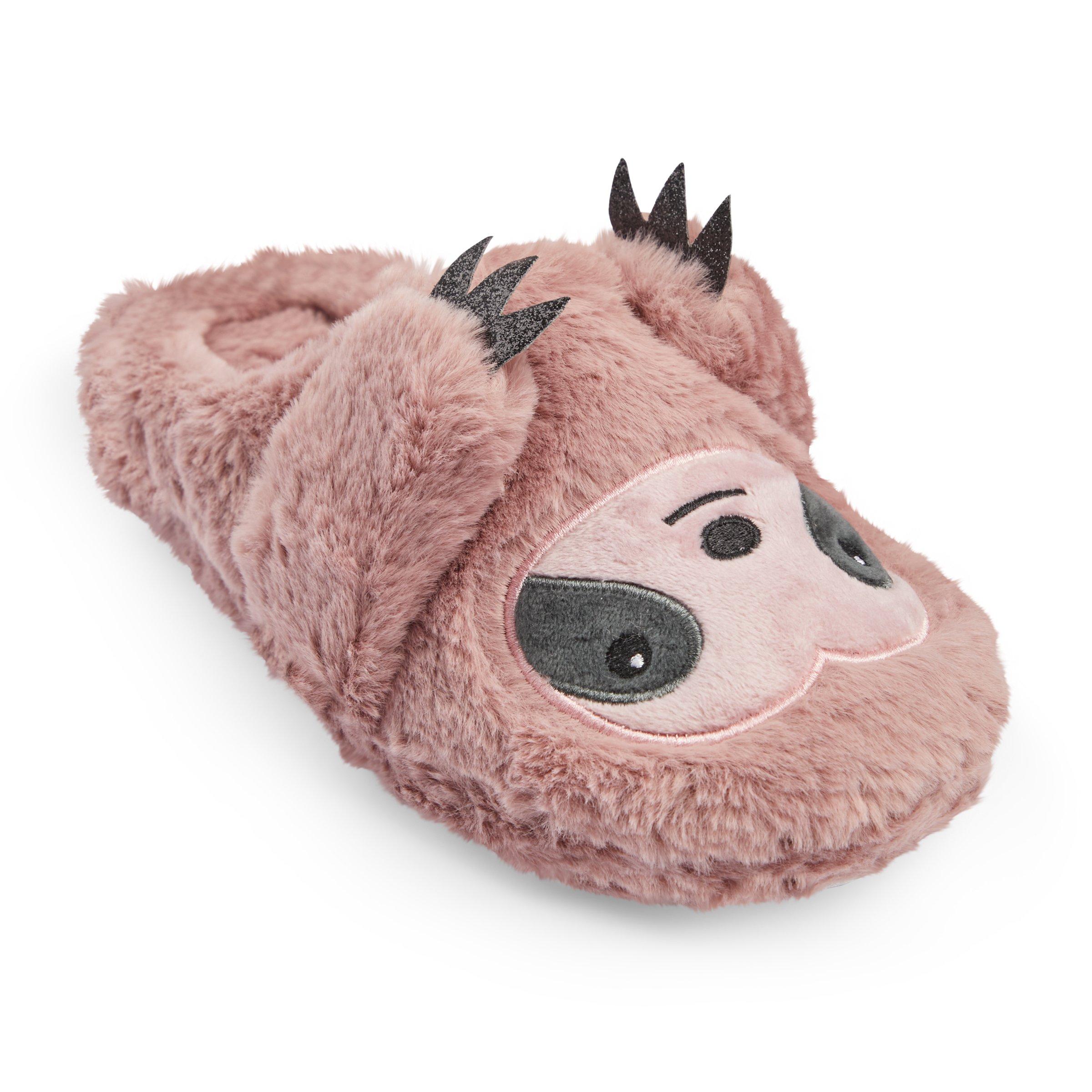 Girls hot sale sloth slippers