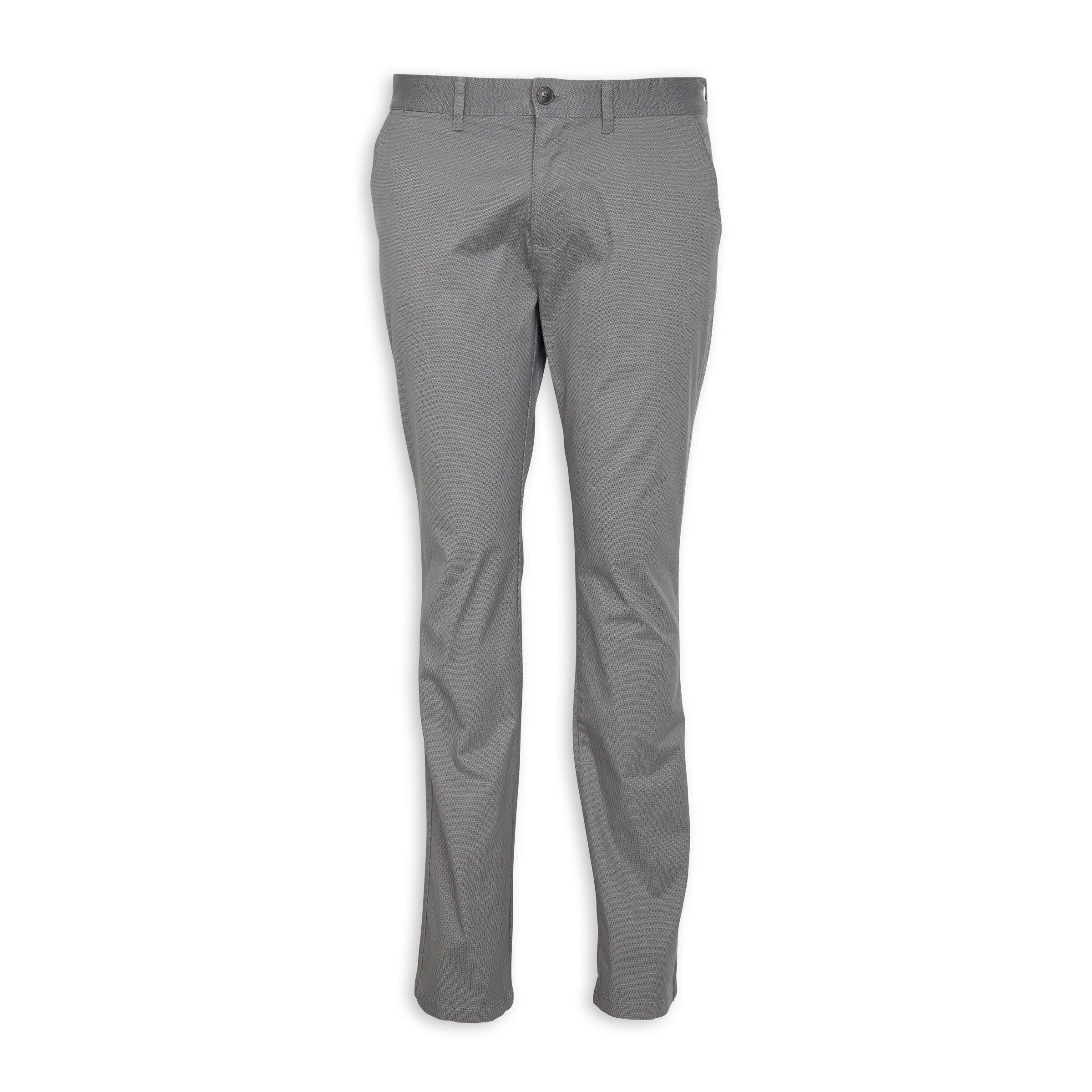Shop Now Grey Slim Fit Chino Pants Online from Cougar