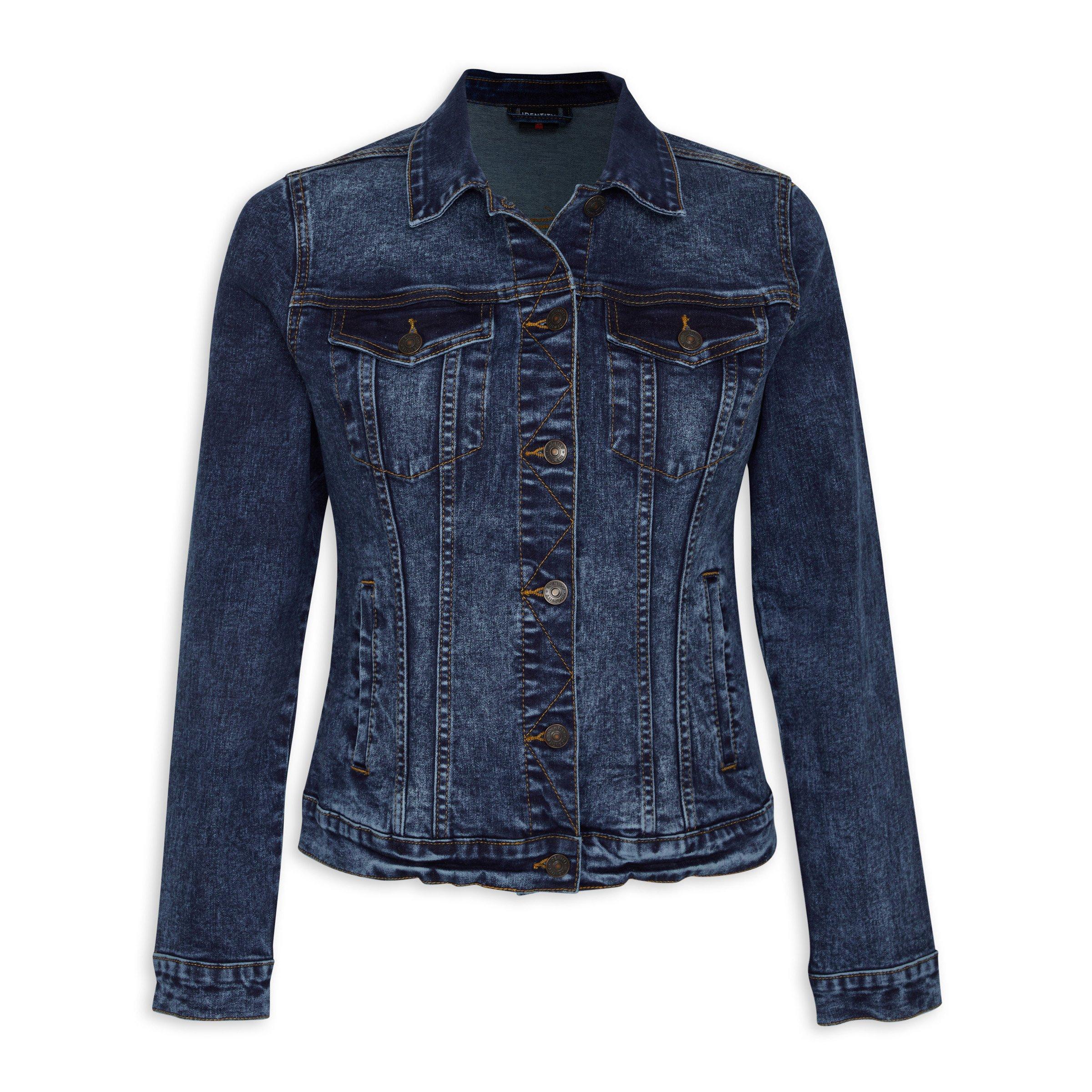 Ladies indigo clearance denim jacket