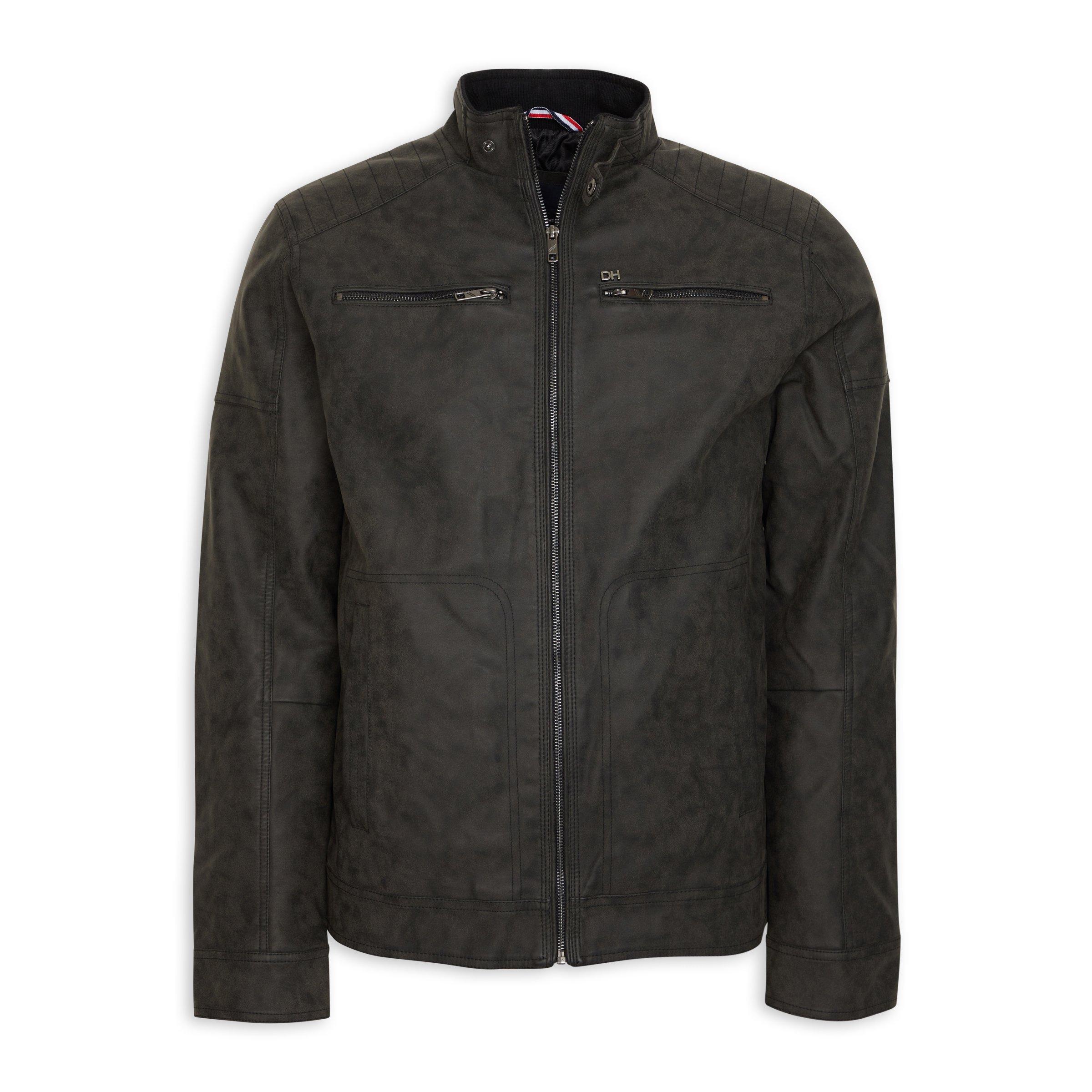 Charcoal Biker Jacket 3087205 Daniel Hechter