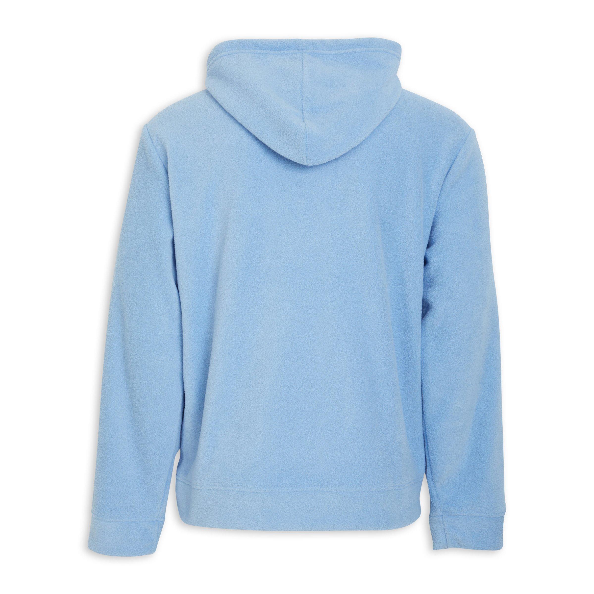 Pale hotsell blue hoodie