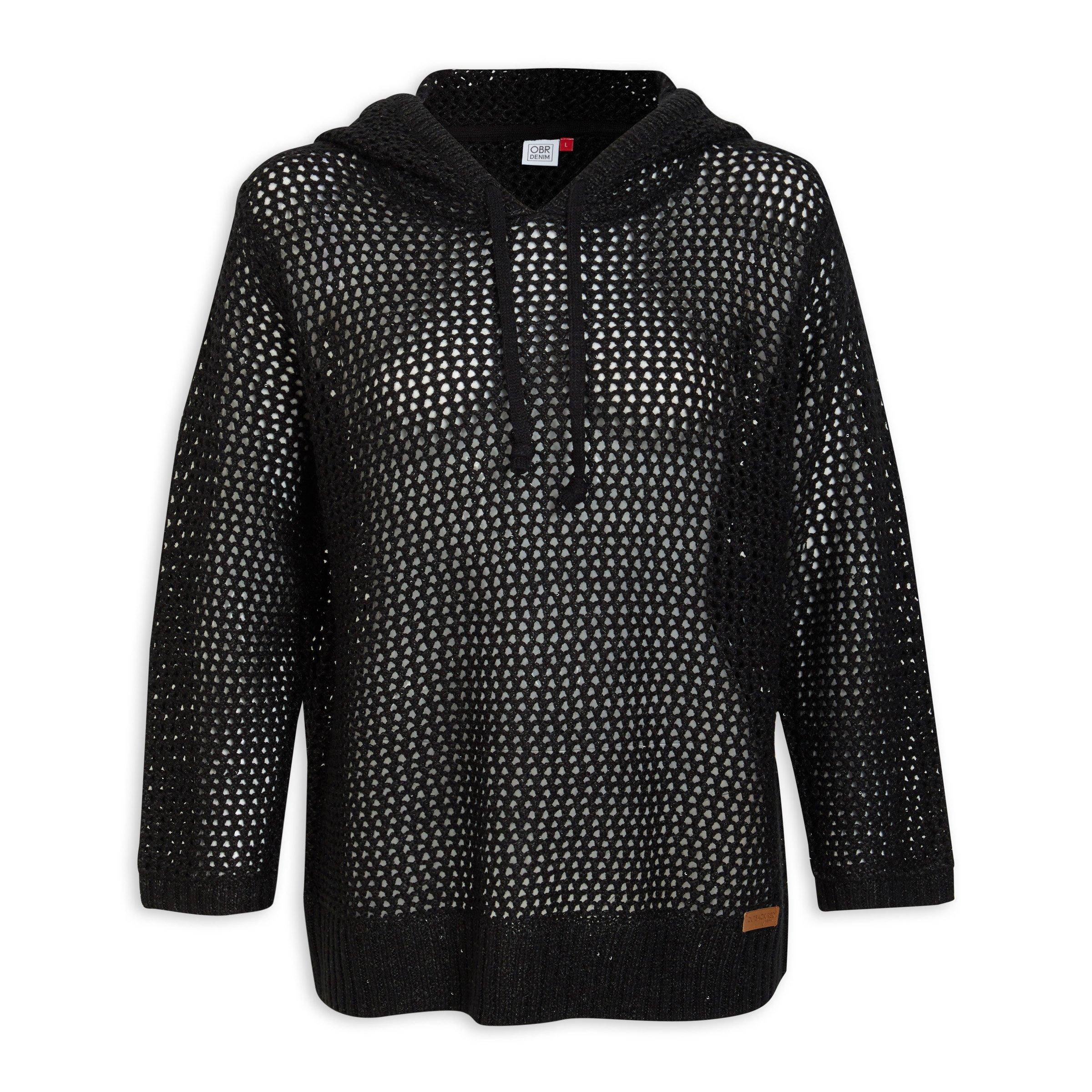 Buy Only Black Sequin Hoodie for Women in UAE