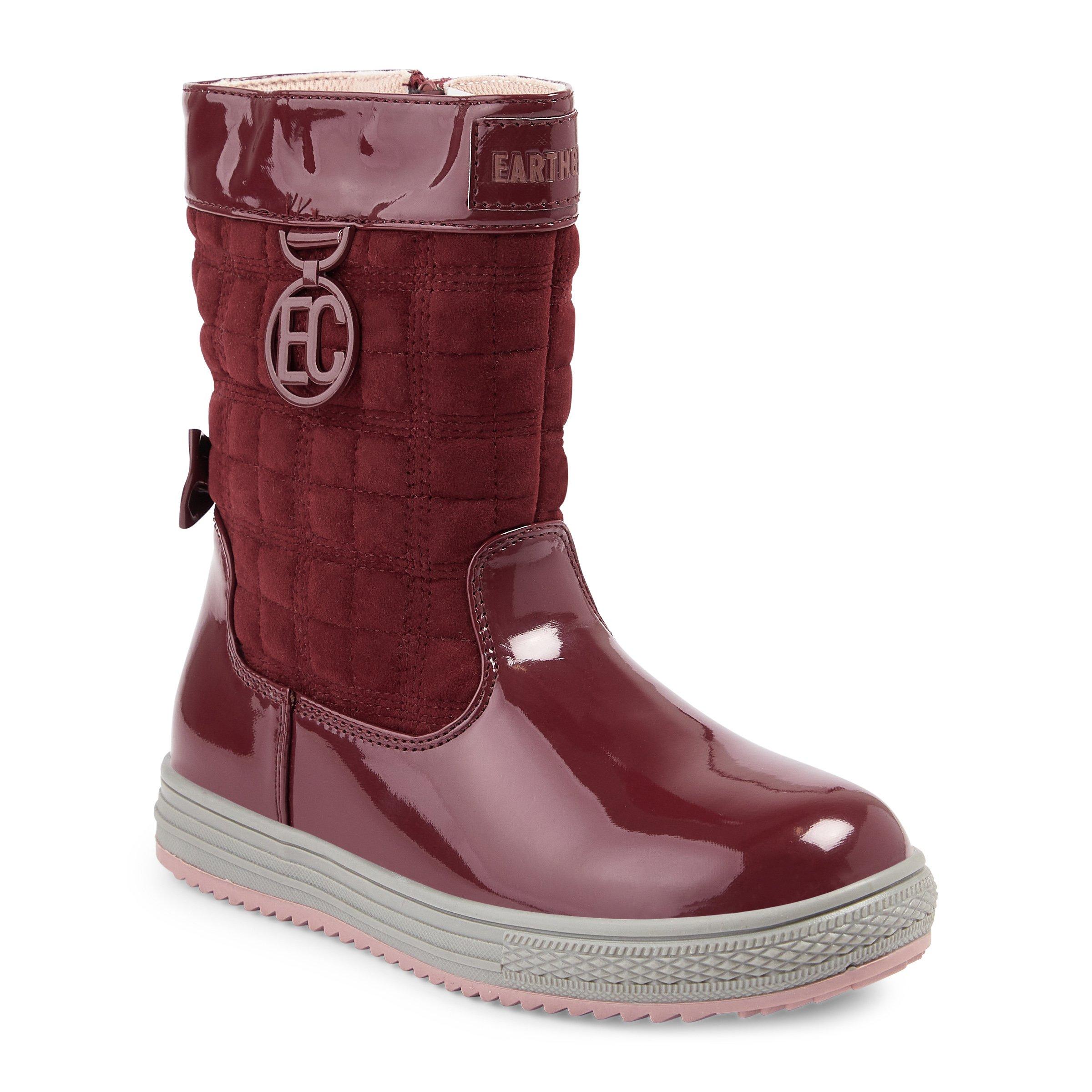 Girls burgundy outlet boots